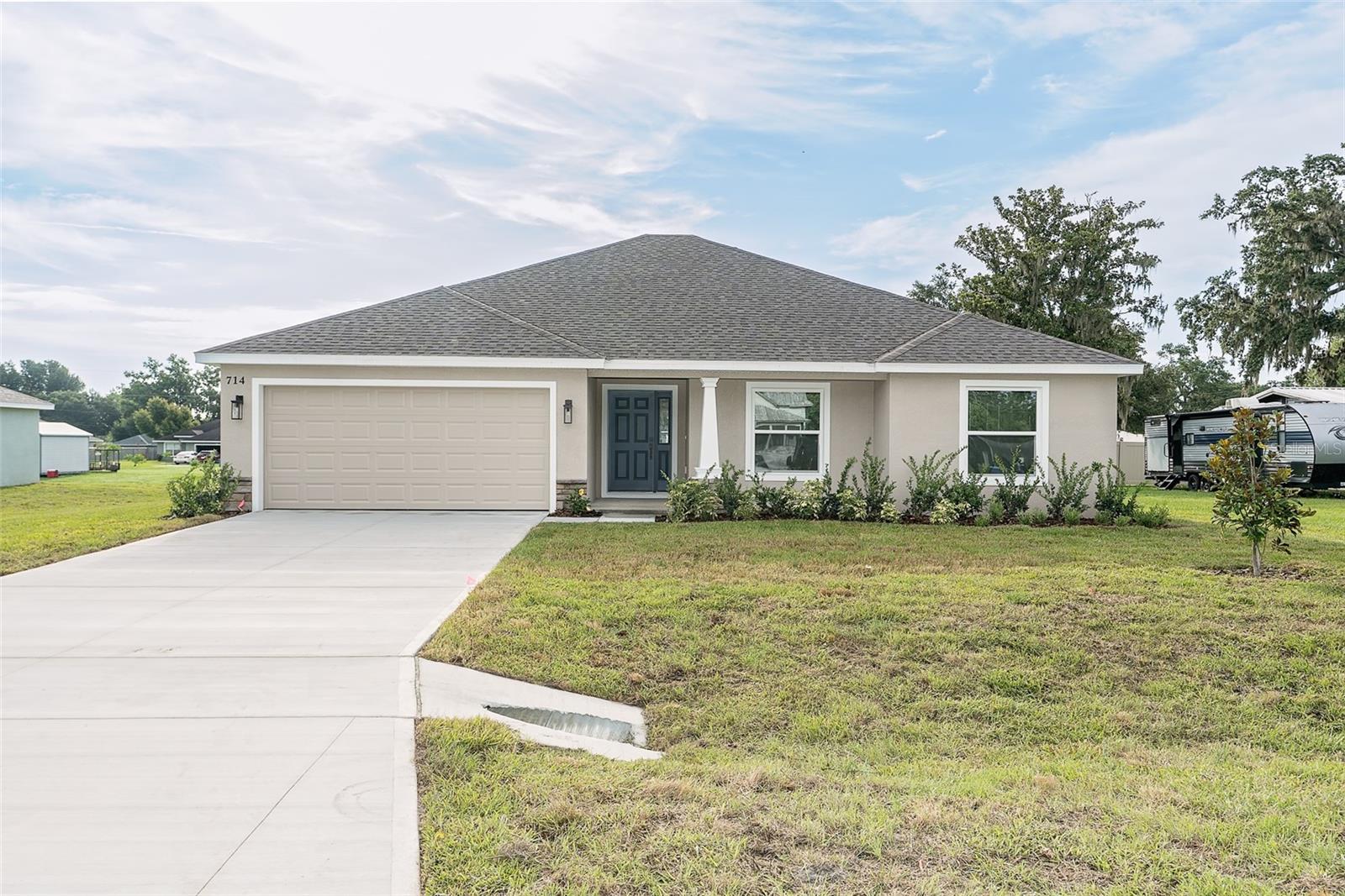 BRAND NEW HOME FOR SALE! CONSTRUCTION JUST COMPLETED!
Check out this beautiful Brand New 2025 Home FOR SALE Located in Fort Meade with No HOA!
This custom home with 1,733 sq ft living was built with special attention to detail and features many upgrades throughout. As you step inside, you'll love the open floor plan with a great room concept that seamlessly blends the kitchen, living, and dining areas perfect for entertaining family and friends. The flooring adds a touch of elegance and coziness, making you feel right at home. The modern kitchen is the heart of the home with a large center island, gorgeous cabinets, quartz counters, stainless appliances, a walk-in pantry with ample storage, and adjacent dining room. The open living room features large doors with a beautiful view to the patio and backyard. The master bedroom suite bath is another highlight of this home. You will love windows, spacious walk-in closet, and a private ensuite bathroom. The gorgeous master bath boasts stunning tile, a dual vanity, modern shower, and a linen closet. Enjoy sitting in the shade from the covered porch. There is no HOA, giving you the freedom to personalize your house and make it yours. The charming historic town of Fort Meade, FL offers the small town feeling you have been looking for! Conveniently located close to US-98 S/US Hwy 17 to take you to I-4 with easy access to Tampa and Orlando. Fort Meade is approximately 15 minutes from Bartow, 25 minutes to Winter Haven and Streamsong Golf Resort, 30+ minutes to Lakeland, and approximately an hour to Gulf of Mexico beaches, Tampa and Orlando. So many outstanding features about this lovely home! This home is JUST what you have been looking for! Your new home awaits you! Don’t wait months to build – it’s ready right now!! Call today for more details and to set up your private showing. *** USE BUILDER'S PREFERRED LENDER for more info on INCENTIVES / RATE BUY DOWN, Must Call Jamie Brown, Compass Mortgage***