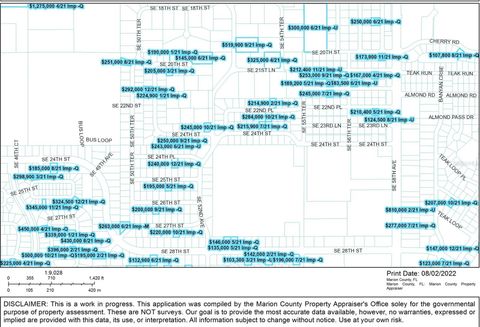 Tiny photo for 5500 SE 24th Street, Ocala, FL 34480 (MLS # OM643873)