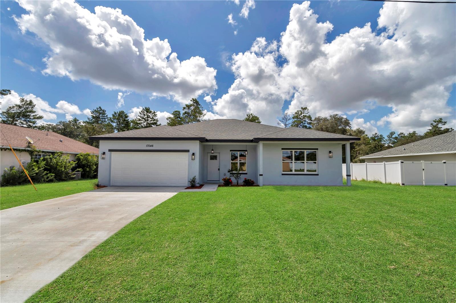 Stunning New Construction Home in Ocala
Discover this brand-new 4-bedroom, 2.5-bath residence offering modern design and everyday comfort. The open floor plan features a spacious living area, formal dining, and a chef’s kitchen with stone countertops, solid wood cabinets, and included appliances. Generously sized bedrooms and beautifully finished bathrooms provide style and functionality, with an additional half bath for convenience. A 2-car garage offers security and storage. Perfect for families or first-time buyers, this home is move-in ready. Schedule your private tour today!