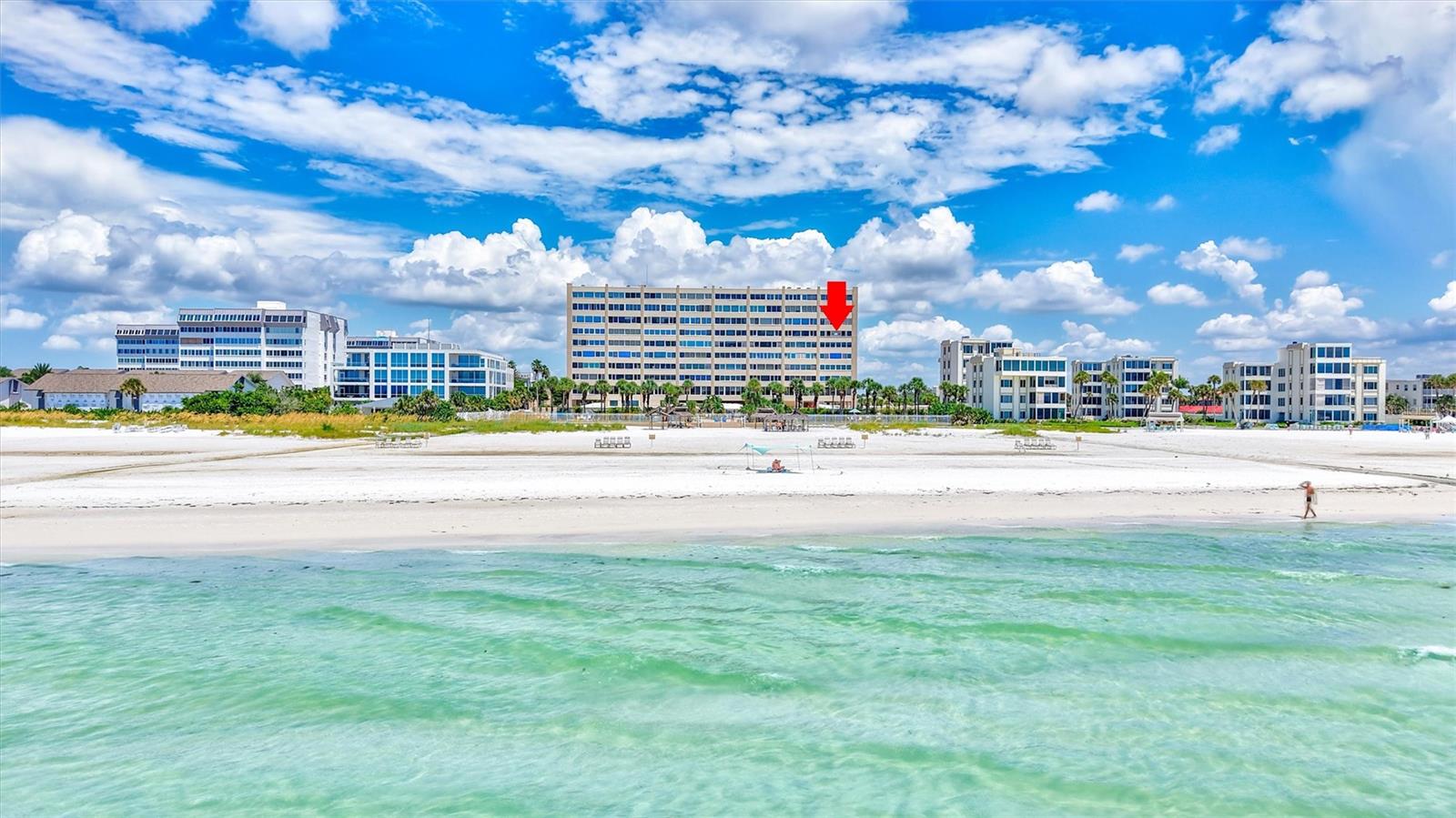 Rare Opportunity to acquire an upper floor end unit with full western Gulf and Crescent Beach views extending from Point of Rocks to northern Siesta Key. This 6th floor condo has beach views from all rooms – even the bathrooms. Make this the perfect owner-occupied or second home retreat as the possibilities are endless: Remove the NON-load bearing wall between the living room and 30-foot balcony to add a wall of glass and expand the already amazing water views. Create your dream kitchen by removing walls and expanding the area. Enlarge the primary bathroom to create a sumptuous en-suite. Add a laundry room with washer and dryer. With 1,552 interior square feet and over 200 feet of enclosed balcony, you can even add an office or den. This home comes with IMPACT WINDOWS and DOORS. This fabulous find is located in Horizons West, a gulf-to-bay community consisting of over 7-acres, all being newly landscaped. The gulf side has 300 feet of deeded beach access, beach cabanas, a beachside pool and spa, and beachside grilling areas. There is a second pool adjacent to the community clubhouse. Explore the grounds and private intracoastal waterway park with day dock that is perfect for picnicking, fishing or just watching boats cruise by. Bayside is the perfect place to launch your kayaks and paddle boards to explore the mangroves. Use Siesta Key’s free trolley to partake in the Key’s exceptional dining, entertainment, and shopping. View the video to see why Horizons West is one of the most coveted properties on Siesta Key: https://sunnylensmedia.hd.pics/6140-Midnight-Pass-Rd/idx