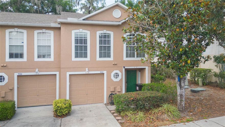Welcome to a beautifully upgraded and meticulously maintained townhouse offering the perfect blend of comfort, style, and convenience in the highly sought-after Ashburn Square community. Built in 2007 and encompassing 1,764 square feet of thoughtfully designed living space, this 3-bedroom, 2.5-bath residence delivers modern functionality with peaceful conservation views that create a serene, private backdrop rarely found at this price point.

From the moment you arrive, you’ll appreciate the pride of ownership reflected in the recent exterior improvements, including a brand-new roof (2023) and fresh exterior paint (2023), providing both peace of mind and enhanced curb appeal. Step inside to discover a bright, open-concept floor plan designed for both everyday living and effortless entertaining. The spacious main living area flows seamlessly into the dining space and kitchen, where newer appliances (2023) and clean, modern finishes create a welcoming and functional heart of the home.

Upstairs, you’ll find generously sized bedrooms, each offering ample closet space and natural light. The versatile loft area adds exceptional flexibility—perfect as a home office, media room, fitness space, or playroom to suit your lifestyle needs. The primary suite provides a comfortable retreat, while the additional bedrooms are ideal for family, guests, or work-from-home arrangements.

This home is loaded with smart upgrades that elevate both convenience and efficiency, including a 2026 high-efficiency AC system paired with a Nest thermostat, smart lighting and switches throughout, and smart blinds on the rear door for added privacy and ease. The kitchen is further enhanced by a 2026 smart refrigerator and dishwasher, and the home includes a washer and dryer for true move-in-ready living.

Step outside to your extended back patio deck, where you can unwind while enjoying tranquil conservation views. The included patio furniture makes this outdoor space immediately usable for relaxing or entertaining, offering a seamless extension of your indoor living area.

Living in Ashburn Square means enjoying a truly low-maintenance lifestyle. The HOA covers exterior maintenance, roof, exterior paint, water, sewer, pool care, and pest control—allowing you to focus on enjoying your home rather than maintaining it. Residents also have access to a private community pool, perfect for relaxing and socializing year-round.

Ideally located just minutes from both I-75 and I-4, this home offers easy access to Tampa, Orlando, shopping, dining, and entertainment. The property is also situated near top-rated schools, adding to its overall appeal.

This is a rare opportunity to own a fully updated, smart-enabled townhouse with conservation views in one of the area’s most desirable communities. Combining modern upgrades, low-maintenance living, and a prime location, this home truly checks every box.