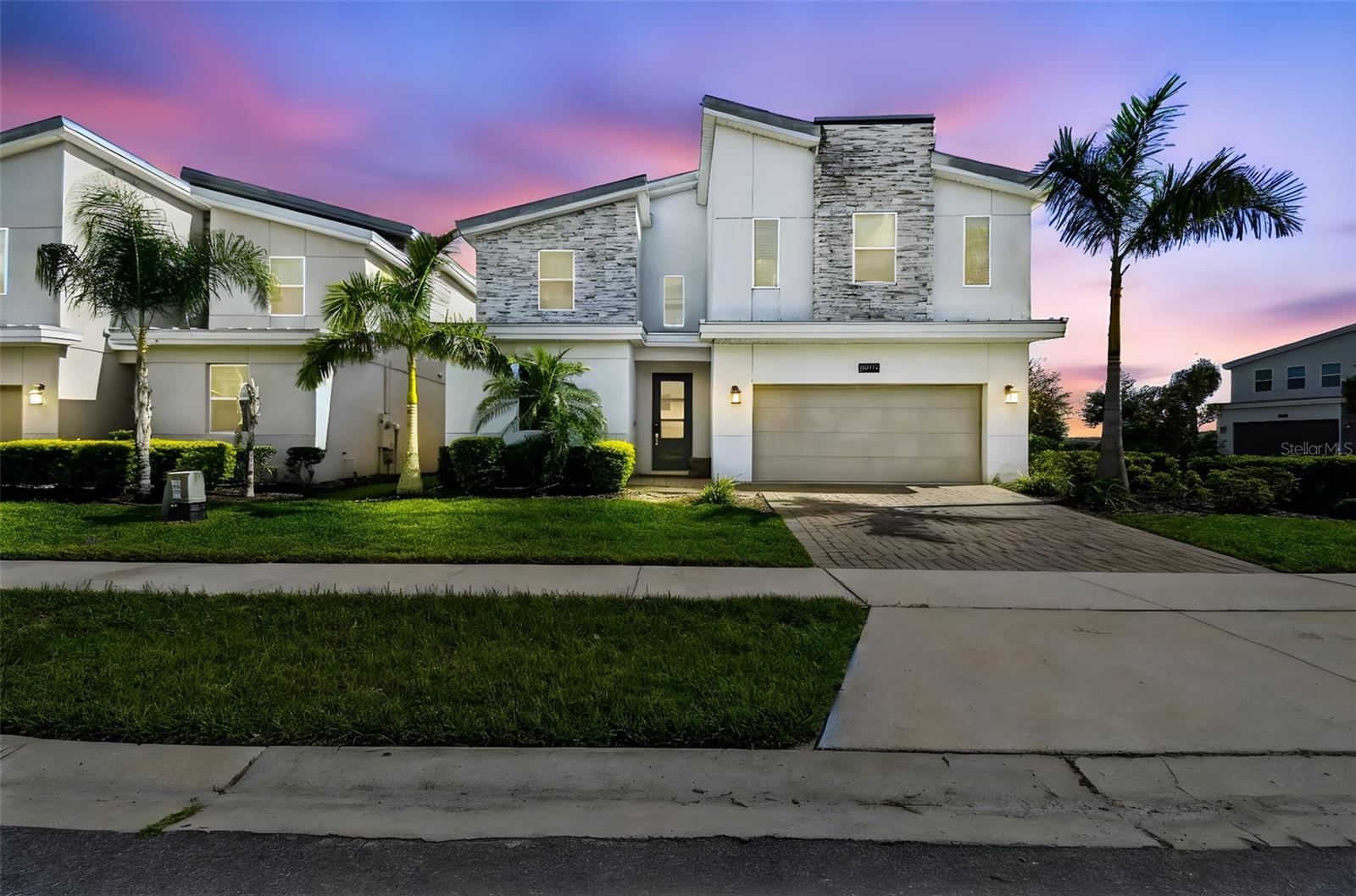 Welcome to the “Marauder’s Mansion” at 8844 Cruden Bay Ct, (FULLY FURNISHED, SHORT TERM RENTAL HOME) A stunning Disney-themed, income-producing retreat in the world-class Champions Gate Community of Davenport, Florida. Boasting 9 bedrooms, 5 full bathrooms, and 14 total beds, this spacious two-story home has been professionally decorated by the famous home interior designer Juliana Fernandez. This home is equipped with high end furniture with value of over $100k to deliver unforgettable vacation experiences for large groups. This is the only 9 beds home that sits on over one quarter of an acre corner lot. With a proven record of strong rental income and high occupancy, this turn-key property is both a luxurious getaway and a dependable investment. The open-concept layout flows seamlessly from the expansive family room to the large screened-in lanai and private pool with spa—perfect for relaxing and entertaining indoors and out. Multiple living spaces, comfortable seating, stylish upgrades, and a fully equipped chef’s kitchen with high-end appliances make hosting effortless. The fun extends to a professional arcade, offering endless entertainment, while each bedroom is thoughtfully themed to immerse guests in Disney magic—complete with beloved character murals and décor that evokes joy and nostalgia. Located just minutes from Walt Disney World Resort, Universal Orlando, SeaWorld, and world-famous International Drive, the property puts guests in the heart of Central Florida’s most popular attractions. Championship golf, upscale dining, outlet shopping, and entertainment venues are all within easy reach. Guests also enjoy exclusive access to the Oasis Club at ChampionsGate, with its lazy river, water slides, fitness center, and more. Whether you’re seeking a high-yield addition to your investment portfolio or a magical second home that pays for itself, this property offers a rare opportunity to own themed paradise in one of Florida’s most desirable vacation destinations.