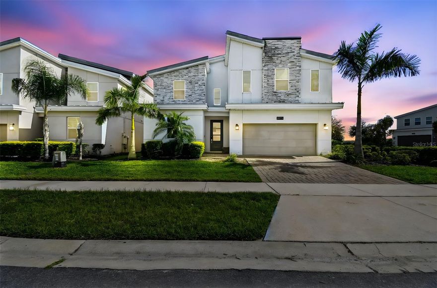 Welcome to the “Marauder’s Mansion” at 8844 Cruden Bay Ct, (FULLY FURNISHED, SHORT TERM RENTAL HOME) A stunning Disney-themed, income-producing retreat in the world-class Champions Gate Community of Davenport, Florida. Boasting 9 bedrooms, 5 full bathrooms, and 14 total beds, this spacious two-story home has been professionally decorated by the famous home interior designer Juliana Fernandez. This home is equipped with high end furniture with value of over $100k to deliver unforgettable vacation experiences for large groups. This is the only 9 beds home that sits on over one quarter of an acre corner lot.  With a proven record of strong rental income and high occupancy, this turn-key property is both a luxurious getaway and a dependable investment. The open-concept layout flows seamlessly from the expansive family room to the large screened-in lanai and private pool with spa—perfect for relaxing and entertaining indoors and out. Multiple living spaces, comfortable seating, stylish upgrades, and a fully equipped chef’s kitchen with high-end appliances make hosting effortless. The fun extends to a professional arcade, offering endless entertainment, while each bedroom is thoughtfully themed to immerse guests in Disney magic—complete with beloved character murals and décor that evokes joy and nostalgia. Located just minutes from Walt Disney World Resort, Universal Orlando, SeaWorld, and world-famous International Drive, the property puts guests in the heart of Central Florida’s most popular attractions. Championship golf, upscale dining, outlet shopping, and entertainment venues are all within easy reach. Guests also enjoy exclusive access to the Oasis Club at ChampionsGate, with its lazy river, water slides, fitness center, and more. Whether you’re seeking a high-yield addition to your investment portfolio or a magical second home that pays for itself, this property offers a rare opportunity to own themed paradise in one of Florida’s most desirable vacation destinations.