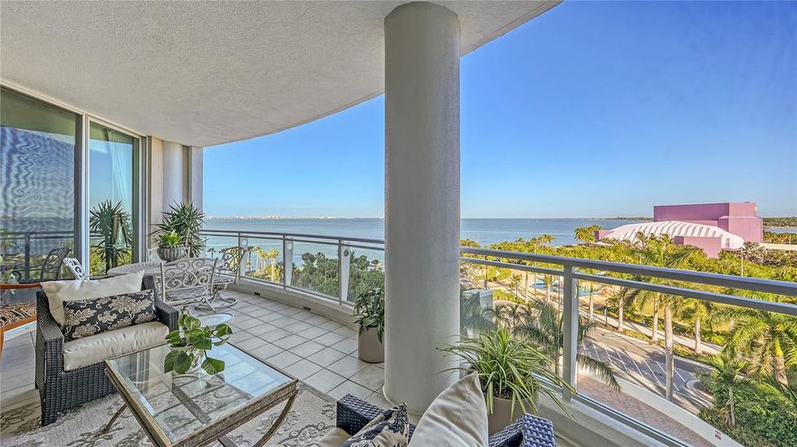 Indulge in the pinnacle of downtown Sarasota living with this exceptional 6th-floor residence boasting nearly 2,400 square feet of luxurious space. Its prime location places you within a leisurely stroll of the very best that downtown Sarasota has to offer, and the breathtaking bay and city views from this vantage point will truly captivate you.