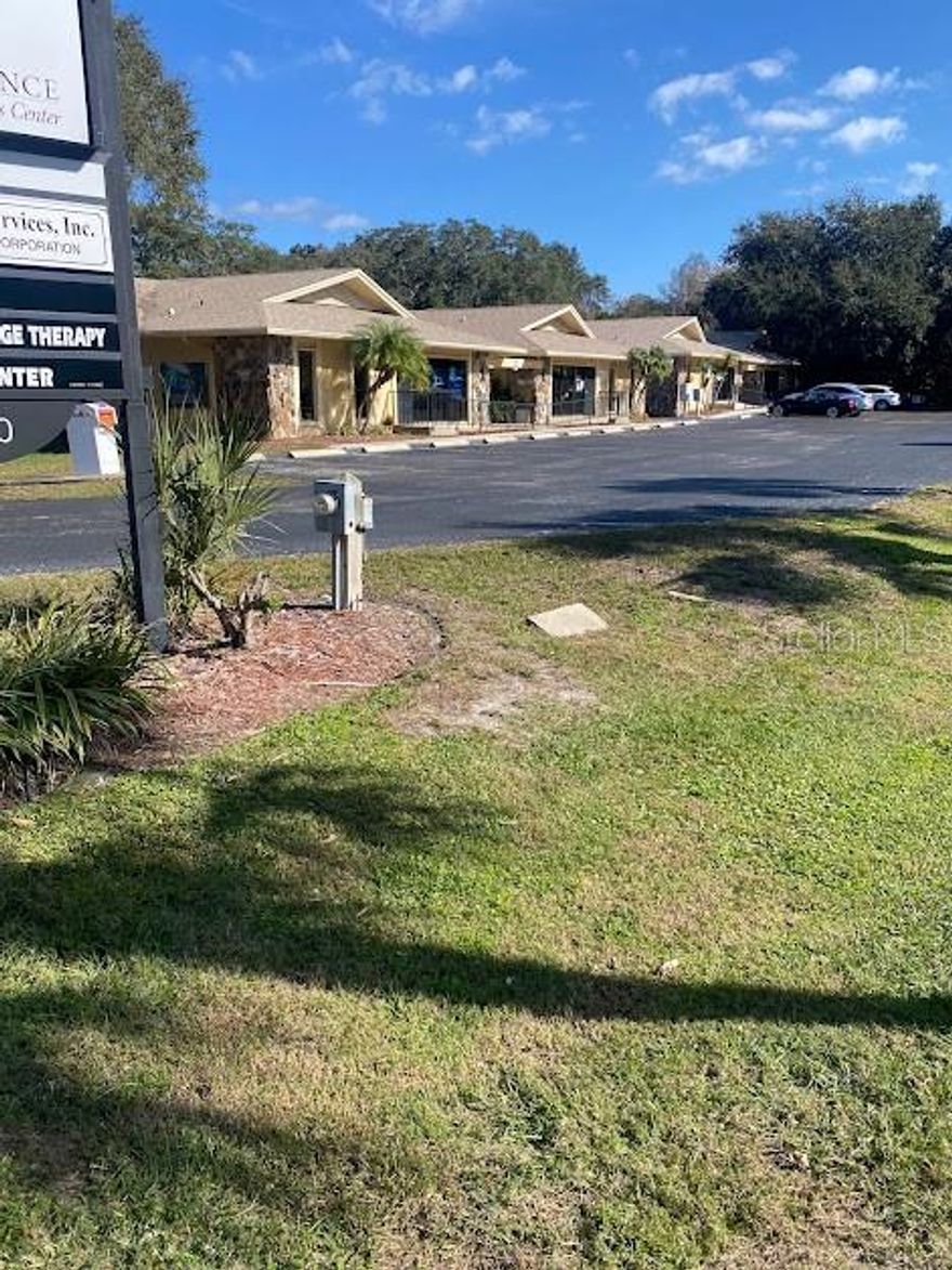 This well maintained property is a must see. The property is located across from the Palm Harbor post office and has excellent exposure on Alt 19 in both directions. Property features more than ample parking, two buildings, new roofs and HVAC units. Property is completely leased with current updates and other units are in the process of updates. Propety also displays a large post sign for all tenants. Property completed the parking area resealed and striped. The buildings are configured for 4 separate tenants at this time. Also provides a full shower in each building.