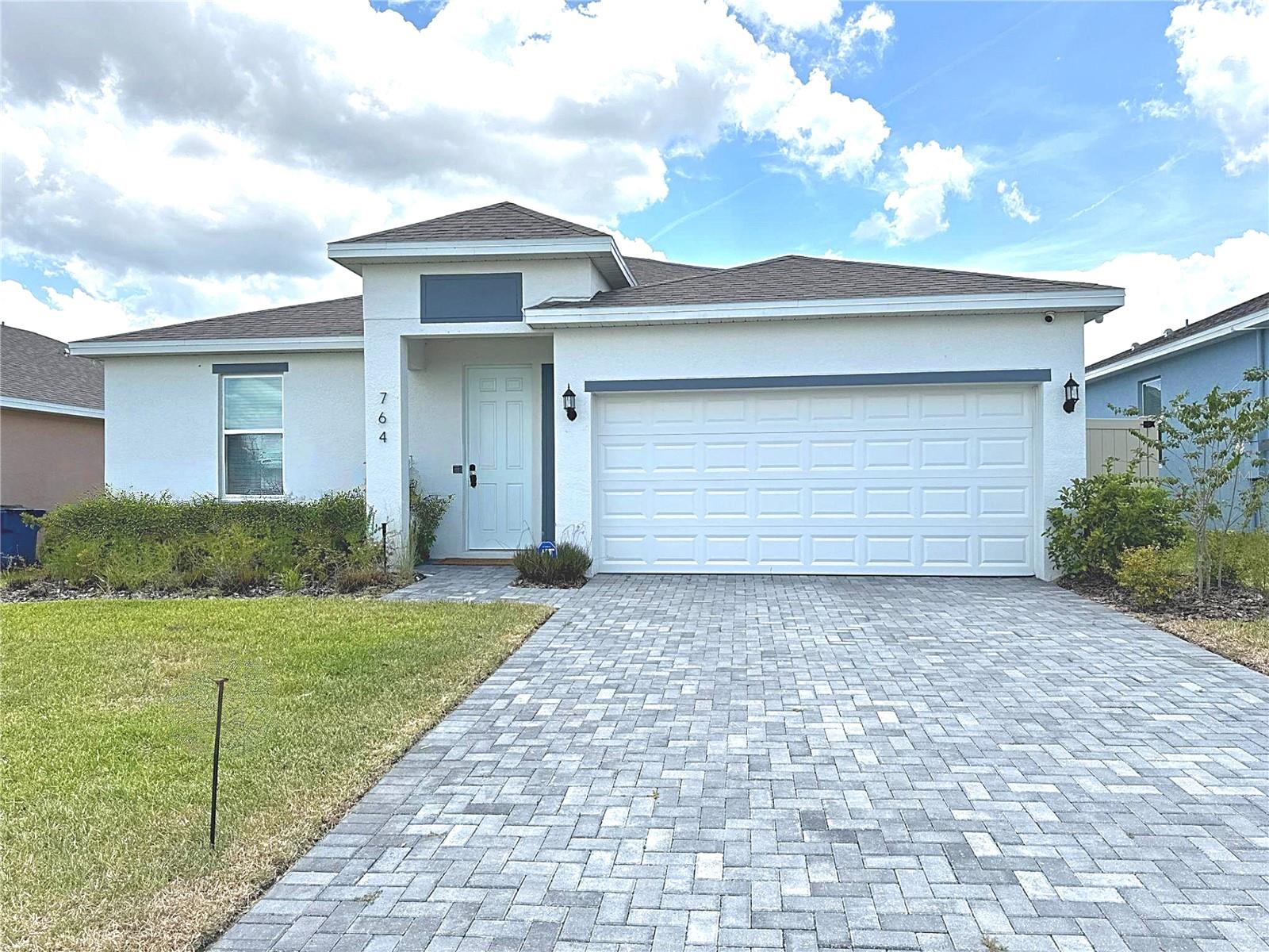 Like-New Beauty in Tarpon Bay! Modern Upgrades & Prime Location!
Welcome to 764 Richmond Estate Ave in the sought-after Tarpon Bay community of Haines City! This stunning 3-bedroom, 2-bath home is less than 2 years old and loaded with modern upgrades you'll love from the moment you walk in.
Enjoy soaring high ceilings that enhance the spacious open layout, a chef-inspired kitchen featuring 42” cabinets, granite countertops, and sleek stainless steel appliances — plus washer and dryer included for your convenience!
Step outside to your fully fenced backyard, perfect for pets, play, or relaxing with privacy. The community offers a dog park, resort-style pool, and a cabana — ideal for Florida living!
Located near top-rated schools, AdventHealth Heart of Florida Hospital, and just a short drive to Disney and major theme parks. Commuting is a breeze with easy access to Hwy 27 and I-4, and you’re just minutes from shopping, dining, and everyday essentials.
This move-in-ready gem won’t last long — come see why Tarpon Bay is one of Central Florida’s hidden treasures!
Schedule your private showing today!