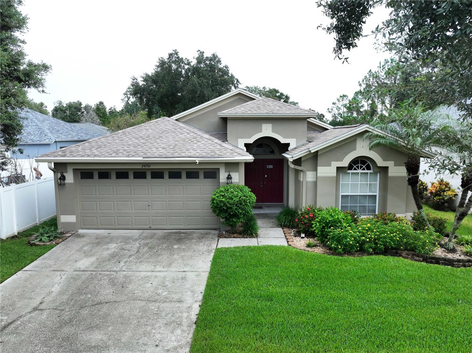 Welcome to this stunning 4-bedroom, 2-bathroom home boasting 2,164 sq. ft. of living space in a highly sought-after golf course community of Lake Bernadette. With a 2-year-old roof and a newer A/C system, this home offers peace of mind along with modern comfort. This home comes with a Jacuzzi so you can relax after a hard day of work.
Step inside to discover a beautiful split floor plan designed for both privacy and functionality. The spacious living areas flow seamlessly, making it ideal for both entertaining and everyday living. Retreat to your master suite while guests or family enjoy the separate wing of bedrooms.
Outdoors, enjoy your own private oasis with a newer jacuzzi, perfect for relaxing evenings, all surrounded by well-manicured landscaping and a lush yard that enhances the home’s curb appeal.
Located just minutes from fine dining, shopping, ice skating, movies, The Krates, and a variety of entertainment options, this home offers the perfect balance of tranquility and convenience.
Don’t miss your opportunity to own this well-maintained gem in a vibrant community!