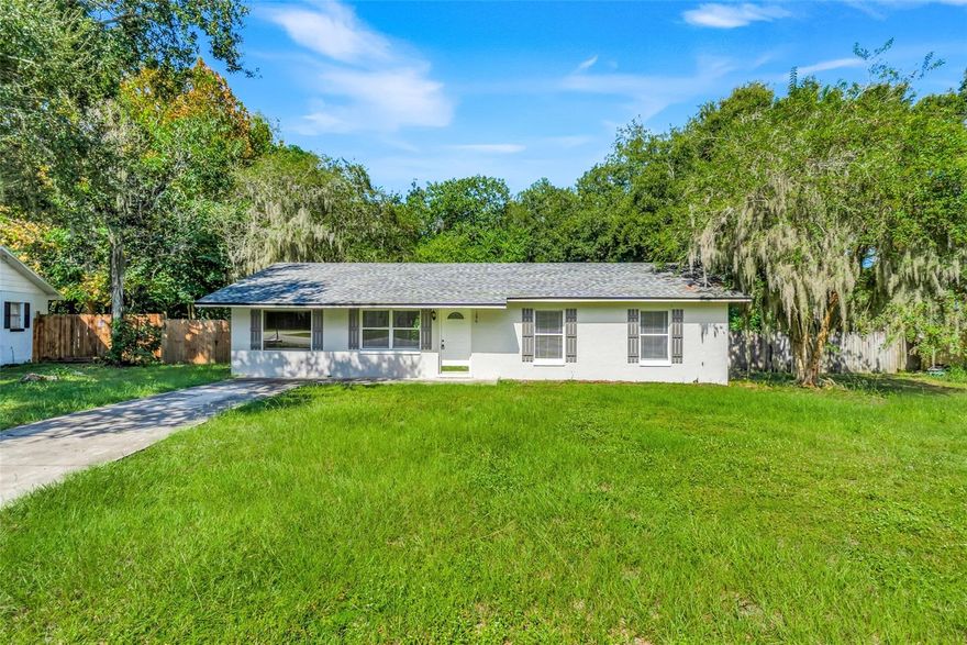 This move-in ready 3-bedroom, 1.5-bathroom home is the perfect blend of comfort, style, and peace of mind. With a NEW ROOF (2022) and a NEW AC UNIT (2023), all the big updates are already taken care of—just move in and start enjoying! Step inside to a bright, inviting floor plan where the spacious living room flows seamlessly into the kitchen and dining area, creating an ideal space for entertaining friends or enjoying family dinners. The bedrooms are generously sized and filled with natural light, making every room feel warm and welcoming. Outside, the fully fenced yard provides the perfect setting for outdoor gatherings, gardening, or simply relaxing in your own private retreat. Nestled in a quiet neighborhood, this home offers both tranquility and convenience—close to local shopping, dining, and attractions. Whether you’re searching for your first home or a smart investment, this one checks all the boxes. Don’t miss your chance to make it yours!