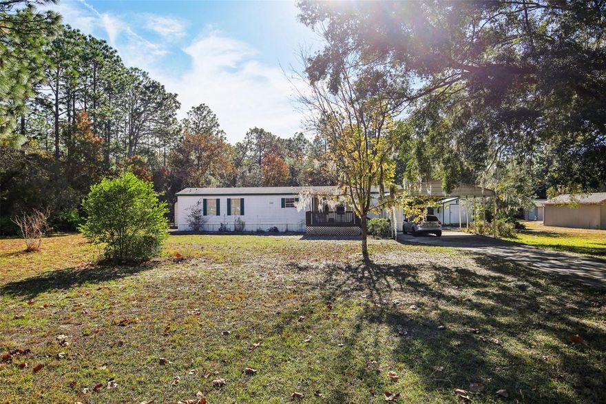 One or more photo(s) has been virtually staged. Don’t miss this opportunity to own your land in beautiful Homosassa, FL! Situated on just under ½ acre, this property features a mobile home that is approximately 20 years old dealong with a storage building and additional shed—perfect for tools, hobbies, or extra storage.
This is a must-sell property, and the seller will entertain all reasonable offers. Whether you’re looking for an investment property, seasonal getaway, or retirement retreat, this home offers incredible value and flexibility. Enjoy the freedom of owning your land with no lot rent and no worries about rent increases—a rare and affordable option in today’s market. Plenty of space for gardening, parking boats or RVs, or future improvements, all in a peaceful setting close to Homosassa’s rivers, springs, fishing, and outdoor recreation. Priced to sell, bring your offers and act fast!