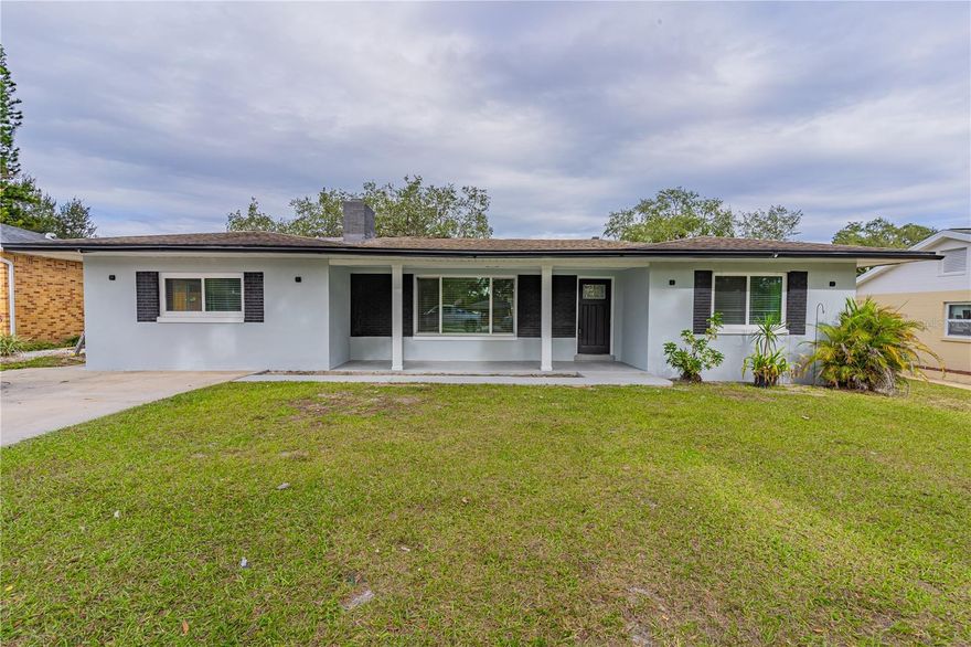 This stunning 3-bedroom, 2-bathroom with a pool gem has been meticulously renovated and remodeled, offering a perfect blend of modern comfort and timeless charm. Step inside and you'll immediately notice the impressive upgrades, from the roof to the sparkling pool cage. This home is practically maintenance-free, ensuring peace of mind for years to come. As you enter, the open and bright layout welcomes you with a sense of warmth. The floors add a touch of elegance, creating a seamless flow throughout the house. The living room with its inviting fireplace becomes the heart of your home, perfect for cozy gatherings. Enjoy cozy evenings by the fireplace, and prepare gourmet meals in the fully equipped kitchen, complete with top-of-the-line appliances and stylish finishes. This home offers the perfect combination of luxury and comfort. Don't miss the opportunity to make it yours. Schedule a showing today!