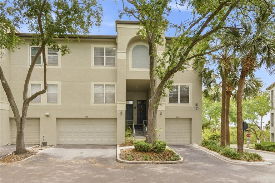 Located in the desirable downtown Tampa, Harbour Island community, this 2-bedroom, 2-bath, 2-car garage condo offers comfortable living with peaceful views of Tampa Bay and a convenient location. 

The renovated condo features an open floor plan with high ceilings with plenty of natural light. The living and dining areas flow easily together, creating a functional space for everyday living. A private balcony provides a relaxing spot to enjoy the waterfront, along with the cruise ships going by. Large storage unit for storage. 

The kitchen includes stainless steel appliances, ample cabinet storage, large pantry, and a practical layout that connects well with the main living areas. Kitchen has Wood cabinets with soft touch closing drawers & granite counters.  Flooring includes a mix of travertine and hardwood throughout. The Primary Bedroom is Spacious with Dual closet space & hardwood floors. Guest Bedroom also has hardwood floors & walk in closet. Washer & Dryer are conveniently located in their own closet off of the kitchen.
2 car garage with new garage door plus 2 extra parking spaces. 

Island Place is a gated community offering residents access to a pool, fitness center, tennis courts, and walking paths. The location provides easy access to Water Street, Benchmark Arena, Sparkman Wharf, Channelside, dining, shopping, and entertainment.

A well-located waterfront condo that combines comfort, convenience, and access to one of Tampa’s most vibrant areas.