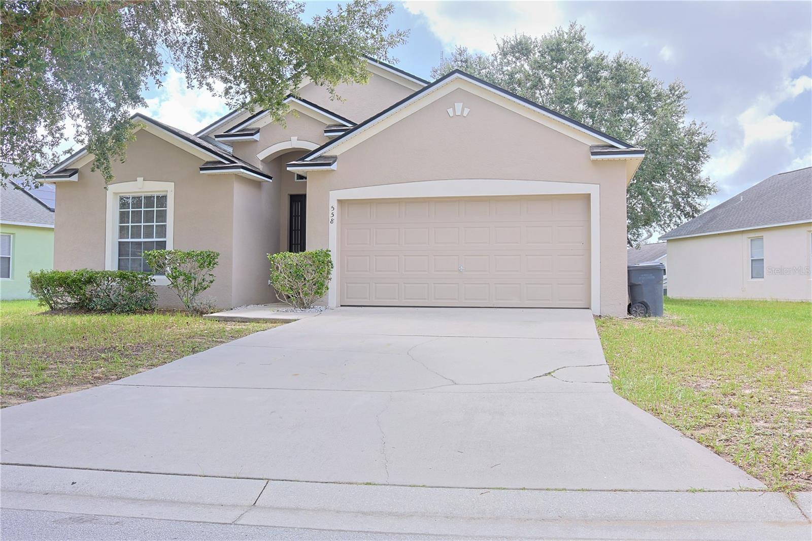 Welcome to this stunning 3-bedroom, 2-bathroom home located in gated community Sunset Ridge of Davenport, FL. This home boasts a spacious floor plan with a split bedroom design, ensuring privacy and comfort. The kitchen features granite countertops and stainless steel appliances. The living areas have ceramic tiles and wood-like flooring. The property also includes a two-car garage, providing ample space for vehicles or additional storage. The screen-enclosed patio and extra open patio space is the perfect blend for enjoying Florida's beautiful weather. This home is a perfect blend of style, comfort, and convenience. Don't miss out!
** Washer and dryer are provided and in as/is condition. They are for tenants convenience.
** RENTERS INSURANCE REQUIRED **
All residents are enrolled in the Resident Benefits Package (RBP) for $35.00/month which includes credit building to help boost the resident’s credit score with timely rent payments, up to $1M Identity Theft Protection, HVAC air filter delivery, move-in concierge service making utility connection and home service setup a breeze during your move-in, our best-in-class resident rewards program, and much more! More details upon application.
If approved for this home, new tenants must pay a $200.00 lease coordination fee due at the same time as the security deposit payment.