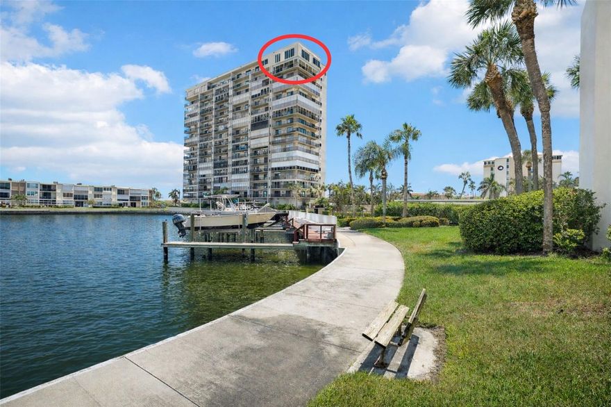 Welcome to this UNIQUE 2 STORY PENTHOUSE, CORNER UNIT, a stunning 3 BEDROOM, 3.5 BATH residence in the highly sought-after BAY ISLAND 55+ COMMUNITY in HIGHLY SOUGHT AFTER ST. PETERSBURG, FL.! This RARE TWO-LEVEL RESIDENCE offers an Expansive Layout With PANORAMIC WATER VIEWS FROM EVERY WINDOW, and incredible potential to make it your own personal retreat! One of the Best things About the Location is that it's ONLY 1 MILE TO ST. PETERSBURG BEACH!!

Step inside to discover a BRIGHT AND OPEN FLOOR PLAN featuring TWO SPACIOUS PRIMARY SUITES—One on Each Level—each with its OWN PRIVATE FULL BATH AND WALK-IN CLOSET, ideal for multi-generational living or hosting guests, and family! There is also a THIRD GENEROUSLY SIZED BEDROOM, DEDICATED OFFICE SPACE, LIVING ROOM, and SEPARATE FAMILY ROOM providing flexibility for both relaxing and entertaining!

The LARGE KITCHEN with a CONVENIENT COUNTER BAR opens to the dining area and showcases BEAUTIFUL WATER VIEWS—perfect for meal prep with a view! Additional features include a RARE IN-UNIT LAUNDRY ROOM WITH UTILITY SINK, WASHER & DRYER (IT'S REALLY RARE IN THESE BUILDINGS), Offering Added Convenience and Value!

Enjoy PEACEFUL MORNING COFFEE OR EVENING UNWINDING WHILE OVERLOOKING THE WATER from nearly every room in the home. This penthouse has PASSED BOTH THE MILESTONE INSPECTION AND STRUCTURAL INTEGRITY REPORT—WITH NO ASSESSMENTS, providing peace of mind for the New Owner!

BAY ISLAND is a vibrant community offering RESORT-STYLE AMENITIES, including CABLE, INTERNET, WIFI, TRASH, WATER, SEWER, FLOOD INSURANCE, AND 24-HOUR GUARDED GATE SECURITY. The clubhouse features a BALLROOM AND CATERING KITCHEN, FITNESS CENTERS WITH SAUNAS, ARTS AND CRAFTS STUDIO, LIBRARY, CARD AND GAME ROOMS, BILLIARDS, and SOCIAL AREAS. Outdoor features include SIX HEATED POOLS, TWO SPAS, TENNIS AND PICKLEBALL COURTS, a WATERFRONT WALKING TRAIL, GRILLING STATIONS, a FISHING DOCK, and a MARINA (boat slips sold separately), AND ONLY 1 MILE TO ST PETERSBURG BEACH!

Ideally located just minutes from TREASURE ISLAND, ST. PETE BEACH, AND SUNSET BEACH, and close to SHOPPING, DINING, AND MEDICAL FACILITIES, this exceptional penthouse offers both LUXURY AND CONVENIENCE.

All information is presumed to be accurate but not guaranteed; buyer and/or buyer’s agent to verify all details, especially regarding COMMUNITY RULES, PET POLICIES, AND LEASING RESTRICTIONS.

Don’t miss your opportunity to live in this BREATHTAKING WATERFRONT HOME—schedule your private tour today! START LIVING YOUR RETIREMENT LIFESTYLE NOW, YOUR FUTURE YOU WILL THANK YOU, AND WONDER WHY DID YOU WAIT SO LONG TO DO IT!!