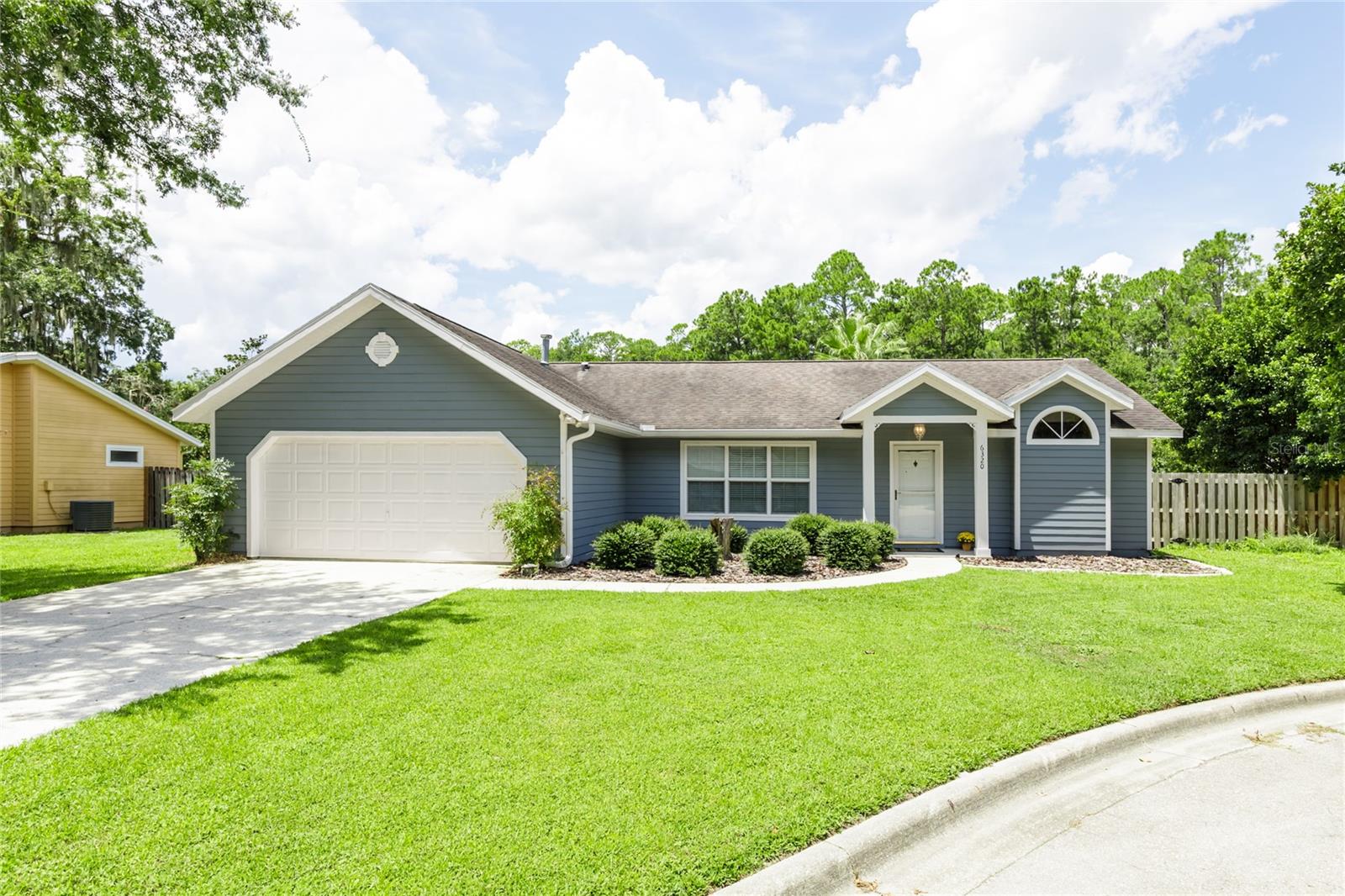 This charming home in Victoria Square is near the end of a quiet cul-de-sac. It's a 3-bedroom, 2-bath pool home that has the perfect blend of comfort, convenience, and charm. The split floor plan gives you privacy, with the primary suite set apart on its own side of the home. Inside, you’ll find tile and wood laminate flooring throughout—easy to keep up with and great for pets or anyone with allergies.The front of the home offers a formal living and dining room, while the kitchen—with stainless steel appliances—flows into a cozy den. Both the den and the primary suite open to the pool and backyard, making it easy to enjoy Florida living.This home has been very well cared for, it has a 2-car garage, gutters, and a great lot that feels welcoming from the moment you arrive. Best of all, Victoria Square puts you close to top-rated schools, shopping, and dining—so whether you’re running errands, heading to dinner, or just relaxing by the pool, you’ll love where you live.