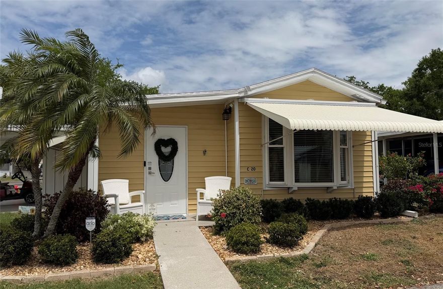 Pleasant Lake RV Resort gets its name honestly. We bought this fixer upper in 2015 and made it our lovely home.  It is a one bedroom, one bath home on 2 levels with a double carport. The lower level has 2 entrances, 2 desks, washer and dryer, large storage closet and a custom built storage unit with 2 extra large shoe drawers. The upper level houses the living area with queen bedroom, tub bathroom, living room, eat in kitchen with dishwasher and stainless steel appliances. The upper level also has a rear door that leads to the grilling area. We found this home to be a perfect size for 2 and still large enough to host 6 for dinner parties.
Some of the special features:
Club Car Golf Cart with lithium batteries.
Oversize insulated roof carport for 2 cars plus golf cart and storage shed.
Membrane roof with a transferrable warranty.
Landscape bubbler system on auto timer.
New awning to cover large bay window.
Awning for 2 lower level windows.
Covered awning for grilling area with electric.
Fully furnished, move in ready.
Leather Lazyboy loveseat with a twin mattress.
Washer, dryer and tv are brand new.