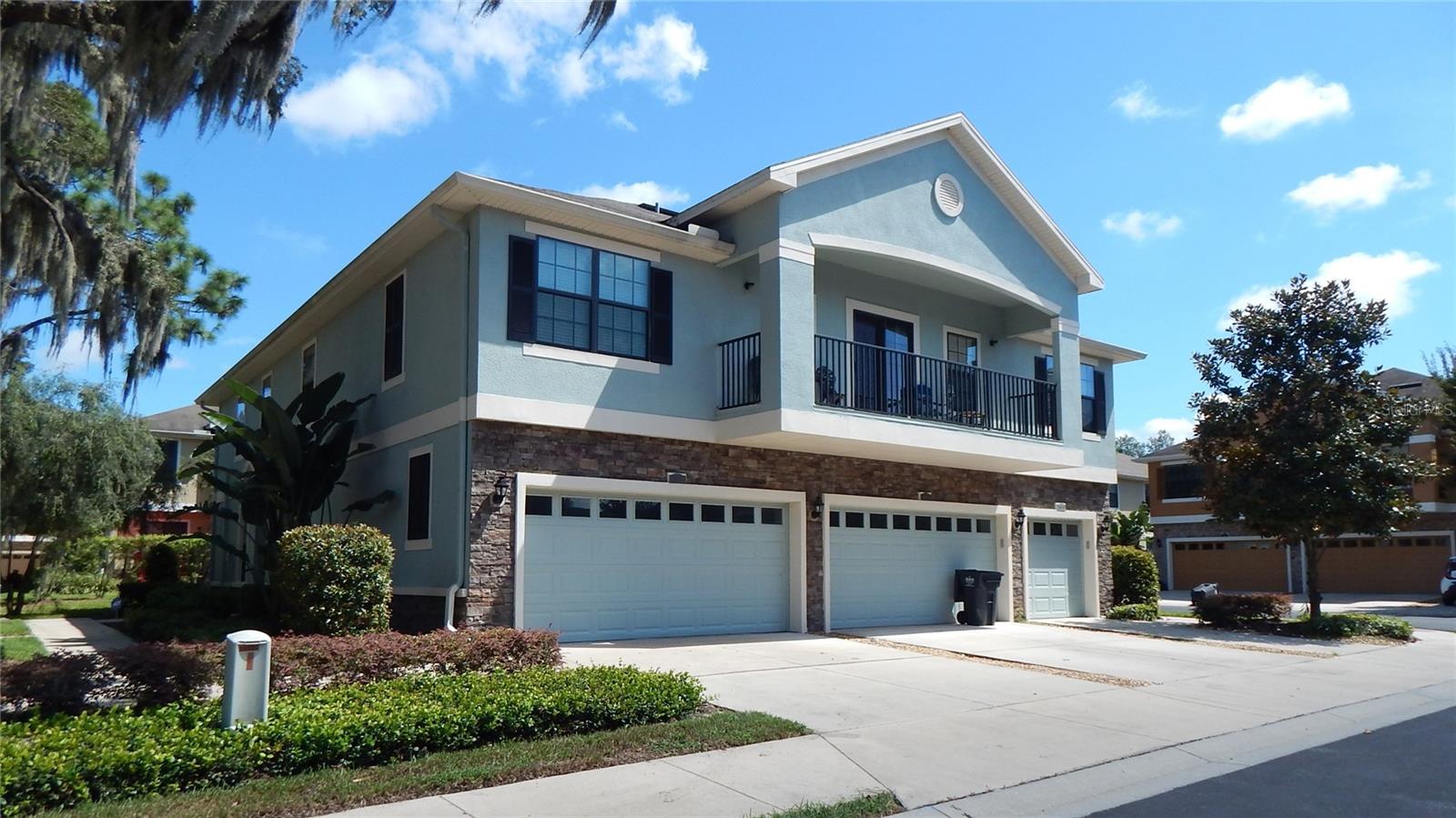 This spacious 3-bedroom, 2.5-bath home with a 2-car garage offers comfort, style, and access to top-tier resort-style amenities in Fishhawk Ranch, one of Tampa's premiere master planned communities! The kitchen boasts stainless steel appliances, 42" wood cabinets with crown molding, granite countertops, a tile backsplash, and a closet pantry. Just installed: brand-new carpet (2025) upstairs for a fresh, updated feel. The open-concept living and dining areas feature rich wood laminate flooring and built-in ceiling speakers with surround sound. Downstairs, you’ll also find a convenient laundry room and a half bath with a pedestal sink. Upstairs includes all three bedrooms and two full bathrooms. The light-filled primary suite features three large windows and a private bath with dual sinks and a walk-in shower. The two additional bedrooms share a full bathroom and have access to a hallway linen closet. Water and grounds maintenance are included in the rent, making this a low-maintenance lifestyle option. As a resident, you’ll enjoy access to top-rated schools and a wide array of amenities including multiple pools, parks, recreation centers, fitness facilities, and courts for basketball, tennis, and pickleball, plus miles of scenic walking trails. Schedule your private showing today! (Initial Lease term offered will end May 31st 2027)
