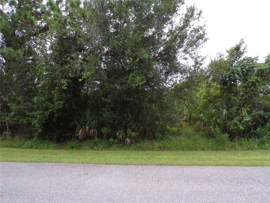 This lot is is the highly desired Flood Zone X, this means no flood insurance is required. This lot would be a great place to build your dream home and retire or raise your family. Less than 5 miles to I75 makes this location an easy commute to almost anywhere, and only 17 miles to Venice Pier and Beach with amazing sunsets, 5 miles to Cocoplum Village Shops with lots of shopping and dining options. Atlanta Braves spring training and the fairgrounds are just minutes away, also multiple golf courses and some of the best boating and fishing in all of Florida. Red Soxs, Orioles, Twins and Rays spring training all within an hour’s drive. Buyer and buyers’ reps are responsible for determining environmental conditions and endangered species restrictions. This lot is priced to sell so please call for availability! This lot is at a great price point for the investor call today. This is in the Scrub jay Mapped area, that is why it is priced so low to offset the cost for the permit