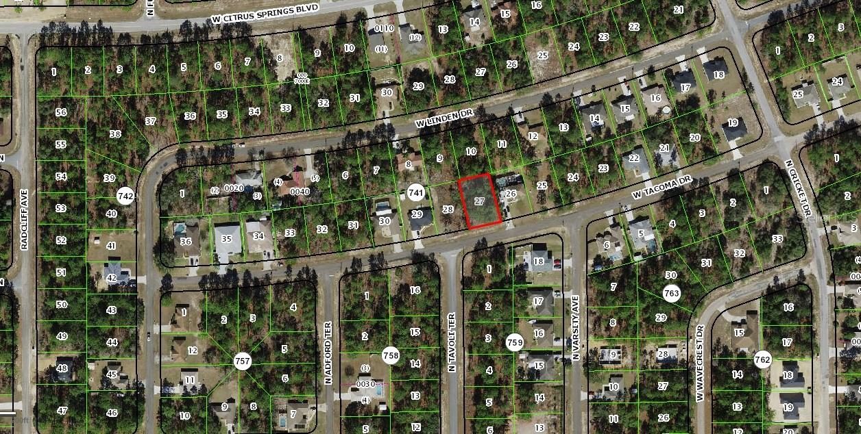 CITRUS SPGS UNIT 08 - Land