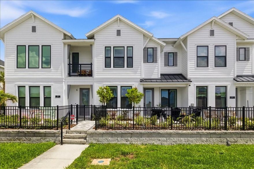 Modern Townhome + Walkable Waterside Living + Priced to Sell = Your Next Move
This 3-bedroom, 2.5-bath townhome offers a modern, contemporary feel with over $5,000 in thoughtful upgrades throughout. Designed for both comfort and style, the open-concept layout creates a seamless flow between the living, dining, and kitchen areas. Relax on your front porch that is larger than others in the area to soak up the Florida sunshine, or fire up the grill for the perfect outdoor gathering.
This home also features a stunning “super shower”. One you you must see to fall in love with! Additional highlights include enhanced curb appeal with a retaining wall, hurricane windows, and added upper garage storage for extra functionality. There is also an option to transfer the electric vehicle charger.

Step outside and experience what truly sets this home apart, location! Waterside Place invites you into a vibrant, lakefront destination filled with boutique shopping, waterfront dining, fitness studios, and year-round community events. Enjoy scenic walking trails, kayaking, volleyball courts, playground, farmer’s markets, live music, and a lifestyle centered around connection and convenience.
Within Emerald Landing, residents enjoy resort-style amenities designed to elevate everyday living, including a resort-style pool, lakefront fire pit, pickleball courts, dog park, clubhouse, and a private dock with water taxi access.
Whether you're looking for a primary residence, seasonal retreat, or investment opportunity, this home is priced to sell and offers exceptional value in Lakewood Ranch.
Don’t miss your chance to live where lifestyle and location come together in this clean and meticulously maintained home. Schedule your private showing today!