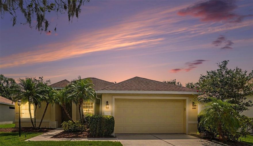Welcome to this spacious and beautifully designed 4-bedroom, 2-bath home featuring a desirable split-bedroom floor plan and an impressive open layout with soaring ceilings and abundant natural light throughout.
At the heart of the home, the expansive living area overlooks the stunning waterfall pool, creating the perfect setting for both relaxing and entertaining. The main-level primary suite offers private lanai access and includes a luxurious en-suite bath with a walk-in shower, oversized garden tub, dual vanities with a dedicated makeup station, private water closet, and a two spacious walk-in closets.
The thoughtfully designed kitchen features a breakfast bar, dinette area, and easy flow into the formal dining room, making gatherings effortless. Convenient access to the laundry room includes a built-in utility sink for added functionality.
Step outside to enjoy the oversized screened lanai and sparkling pool with tranquil waterfall feature — ideal for outdoor entertaining or peaceful mornings with coffee. The fully vinyl-fenced backyard provides added privacy and room to enjoy Florida living year-round.
Additional highlights include:


Two-car garage with ample storage


Split-bedroom layout for privacy


High ceilings and open-concept living spaces


Abundant natural light throughout


Located in the highly desirable Lexington community, residents enjoy resort-style amenities including:


Community pool with splash zone


Basketball and tennis courts
Pickleball Court

Scenic lakes


Playground areas.


Conveniently situated near medical offices, outlet shopping, restaurants, schools, and major highways including US-301 and I-75, offering easy access to Tampa and surrounding areas.
Don’t miss this opportunity to own a beautiful home in one of the area’s fastest-growing communities — schedule your private showing today!