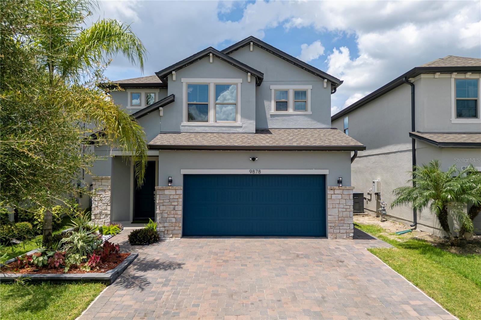 GREAT SELLER CONTRIBUTIONS INCLUDING $10K FLEX CASH & MORE! Welcome to your dream home in the heart of Lake Nona! Located just minutes from everything Lake Nona has to offer, this beautifully maintained 2020-built home is the perfect blend of style, space, and convenience. With 4 spacious bedrooms and 3 full bathrooms, this home offers comfort and flexibility for today’s modern lifestyle. Step inside to discover an open-concept floor plan that’s perfect for entertaining, with stunning upgraded flooring and tasteful kitchen finishes throughout. The chef’s kitchen features a large island, stylish cabinetry, and a Smart Samsung refrigerator that’s included with the home. Downstairs, you’ll find a private guest suite ideal for in-laws or visitors, offering both comfort and seclusion. Natural light fills the home, and the sliding glass doors open up to a fully fenced backyard oasis with an extended paved patio and lush artificial turf—perfect for hosting, relaxing, and enjoying Florida’s year-round sunshine. Low maintenance, always green, and pet- and kid-friendly! Upstairs, the primary suite is a true retreat with TWO large walk-in closets, one of which features a custom closet system. The spacious en-suite bathroom boasts a dual sink vanity and a large walk-in shower. You’ll also find a versatile loft area, ideal for a TV room, playroom, or home office, plus a convenient upstairs laundry room. Additional features include a whole-home water softener system. This home is nestled in a quiet, safe community with only 114 homes, offering a sense of exclusivity and privacy rarely found in the area. Even more exciting, this is currently the ONLY home for sale in the entire community! and in addition, this community offers very spacious yards with plenty of space between houses, has NO CDD and very low HOA—making this an exceptional value in a highly desirable location. Don’t miss the opportunity to own this like-new gem in one of Orlando’s most sought-after communities. Schedule your private tour today before it’s gone! Call or text to find out more details about the amazing incentives the seller is offering.