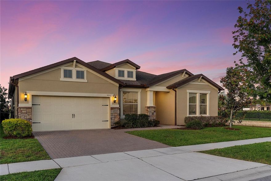 **This home qualifies for a reduced interest rate through the seller’s preferred lender.** Welcome home to this beautifully maintained 4 Bedroom, 3.5 Bathroom residence in the highly desired neighborhood of Lakeshore at Narcoossee! Enjoy endless community amenities with a low monthly HOA including a resort-style pool, clubhouse, basketball court, fitness center, playground, dog park, and a community dock with rentable boat slips! This home sits on a prime corner lot with serene pond views, offering the perfect space to embrace the best of Florida living. Perfectly located, you’re just 15 minutes from Lake Nona’s Boxi Park and Lake Nona Adventure Park, a short drive to the popular dining and shopping along Narcoossee Road, and only 20 minutes from Orlando International Airport—making both daily living and travel incredibly convenient. Designed for both comfort and entertaining, the home offers a spacious dining room and an expansive family room that flows effortlessly into the heart of the home. Sliding glass doors from both the kitchen and living area open to a screened-in patio, creating a seamless indoor-outdoor experience—perfect for hosting gatherings or relaxing while taking in the serene backyard setting. The backyard itself offers incredible potential, with plenty of room to design your own private oasis, including the OPTION TO ADD A POOL with a screened enclosure. Inside, you'll find a spacious master bedroom with direct access to the screened-in patio, a soaking tub, a walk-in shower, and an expansive walk-in closet. The kitchen has a large walk-in pantry, stainless steel appliances and an oversized island perfect for prepping and hosting guests. Thoughtfully updated for peace of mind, the home's exterior was painted this year (2026), the HVAC coil and blower motor were replaced (2022), washer and dryer was replaced (2023) and the kitchen has a brand new microwave and oven (2026). A rare opportunity to enjoy a thoughtfully updated home in one of the area’s most sought-after communities, offering the perfect balance of comfort, style, and everyday convenience.