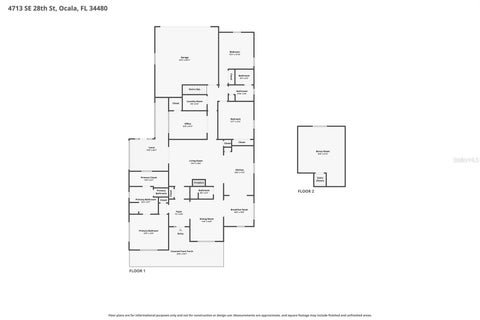 Tiny photo for 4713 SE 28th Street, Ocala, FL 34480 (MLS # OM731034)
