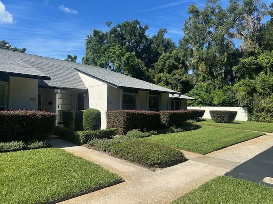 Rare opportunity for a "Jewel of Park Lake" spacious  3 bedroom, 2 bath villa with beautiful wooded view in the desirable Park Lake community  of Maitland.  MOVE-IN READY!!! Assigned/dedicated Parking. Close to major transportation routes, employment centers, Park Avenue/Winter Park, Altamonte Springs and downtown Orlando.  HVAC replaced in 2021.  NEW Appliances flooring and paint in 2025.  Exterior painted and replaced roof in 2024 and newly paved in 2025.  Primary Suite with en suite bathroom.  Private Courtyard accessible from Primary Suite and bedroom #2. Room features too numerous to mention but include window treatments, kitchen to dining pass-through, ceiling fans, stainless appliances, granite counter-tops, walk-in closets, bathroom exhaust fans, vent fans, recessed lighting, rain shower, etc.  See floor plan for layout and dimensions (NO WARRANTIES AS TO ACCURACY - CONFIRM FOR BUYER).  Recent re-roof, exterior paint and fences by Condo Association. MUST SEE!!!