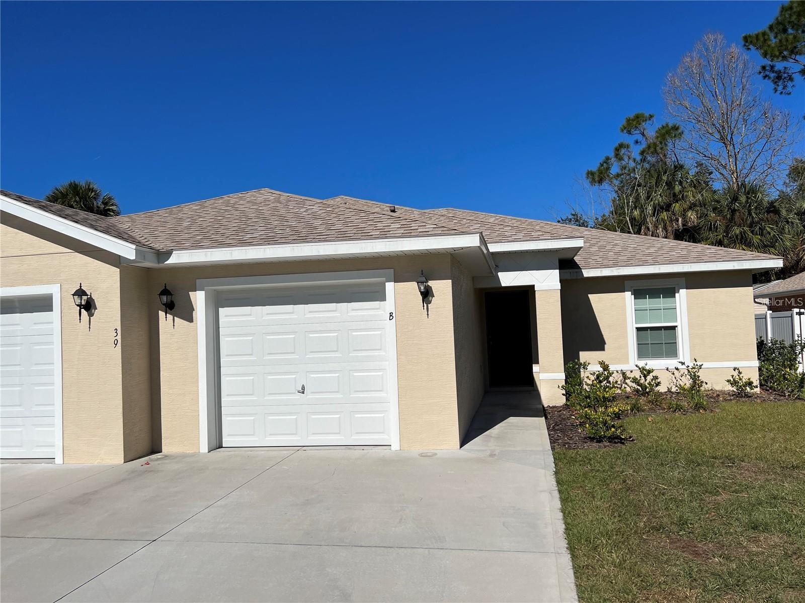 This excellent condition Duplex features an Open floor plan with Vaulted ceilings. 3 Bed 2 Bath 1 car garage . Kitchen with granite counters and stainless steel appliances looks out over covered lanai Large family room. Completely tiled throughout. Spacious master suite complete with a luxurious master bathroom with a large tiled walk-in shower. Large lanai overlooking a beautiful back yard. Owner is looking for a long term lease all candidates are subject to ''' Background/Credit Fee of $39.99 each adult no exceptions.No PETS ALLOWED.........NO smoking...... first month and security $3900 gets you moved in. call now