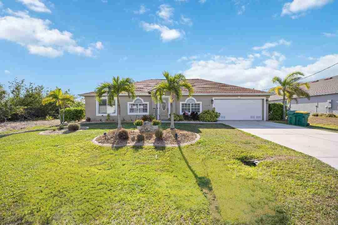Short Sale. Beautifully Updated & Meticulously Maintained
Tucked beneath a canopy of mature oaks that provide natural shade and a peaceful setting, this thoughtfully upgraded home offers the perfect combination of charm, comfort, and peace of mind.
With over 2,200 square feet of air-conditioned living space, the well-designed layout provides ample room to grow, relax, and entertain. Each bedroom is generously sized, offering comfort and flexibility—ideal for family, guests, or a home office.
Over the past two years, the owners have made significant high-quality improvements focused on comfort, efficiency, and style. Major upgrades include:
• New Roof (2022)
• New HVAC System – Condenser & Air Handler (2024)
• Hurricane Impact Windows & Sliders – built for durability and seasonal protection
Inside, the home continues to impress with a fresh, inviting interior:
• Luxury vinyl plank flooring in all bedrooms
• New interior and exterior paint throughout
• Updated light fixtures and ceiling fans
• Fully remodeled kitchen with new appliances (refrigerator, oven/range, microwave, dishwasher, and disposal)
• Beautifully renovated primary bathroom with lifetime warranty shower
• Guest bathroom updates including new vanity and hardware
Additional features include:
• New salt cell for the pool (with 5-year warranty)
• Hurricane shutters—ideal for seasonal residents
• 6-foot privacy fence with 10-foot double gate—perfect for pets, kids, or backyard entertaining
Arched doorways and architectural cutouts from wall to ceiling enhance the flow and add character, blending classic design with modern updates throughout the home.
This is more than just a house—it’s a true sanctuary, lovingly maintained and move-in ready. Come see what makes this property so special.
