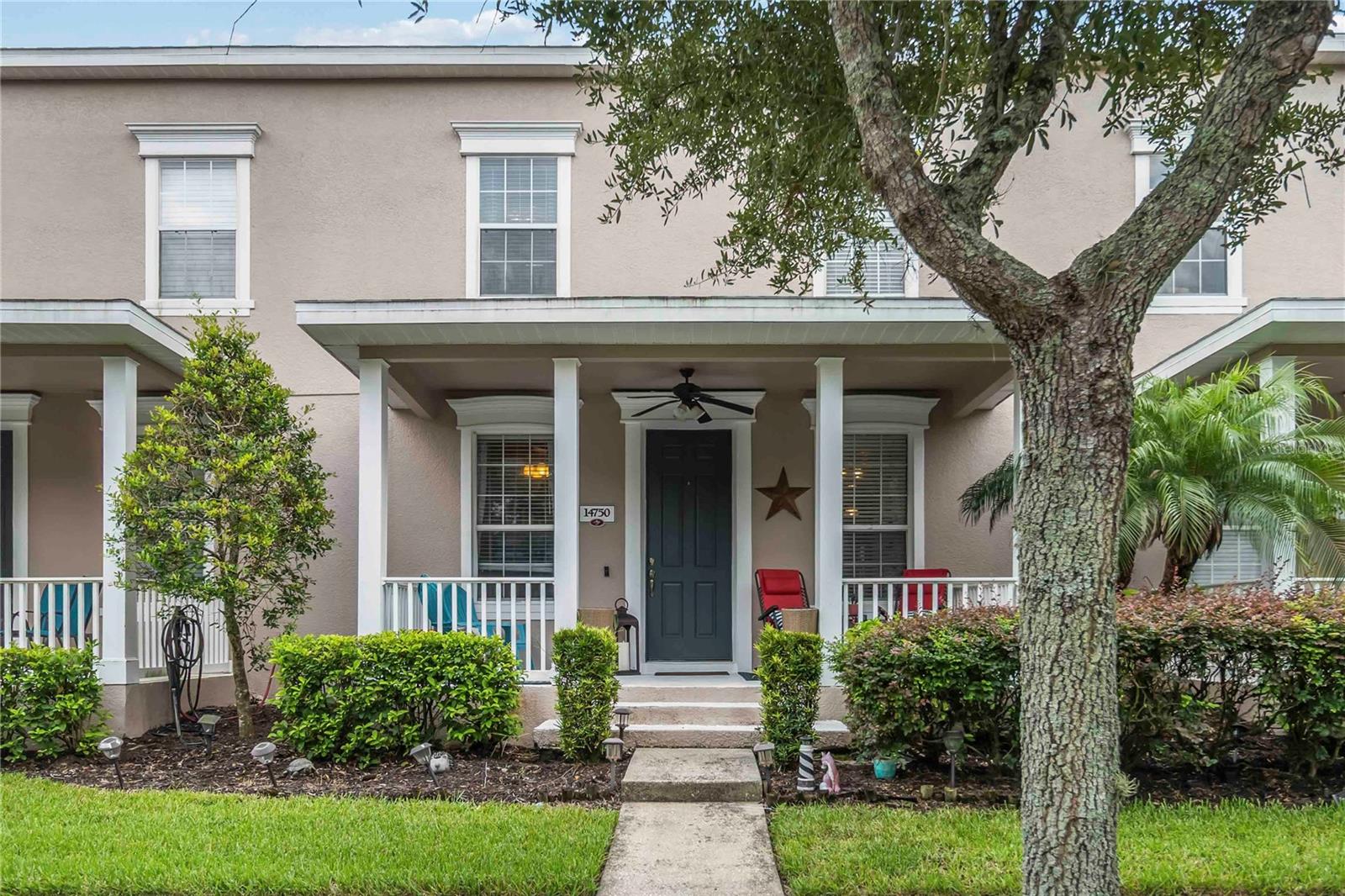 Discover this stunning 3-bedroom, 2.5-bathroom townhome located in the highly desirable Avalon Park community. Known throughout Central Florida as a master-planned neighborhood successful at combining lifestyle and sense of community, Avalon Park is your place to call home! Offering a perfect blend of comfort, style, and convenience, this home features spacious living areas, modern finishes, and access to top-rated schools, parks, and community amenities. Whether you're relaxing on your front porch or private patio or exploring the vibrant neighborhood, this townhome is the ideal place to call home. The first floor contains ceramic tile flooring throughout the kitchen, family room, living and dining combo, and utility room. Kitchen with breakfast bar, pantry, and all appliances. French doors lead you out to an open patio area and the detached two car garage. All three roomy, carpeted bedrooms are located on the 2nd floor, with the master featuring a large walk in closet, and beautiful tray ceiling. Master bath has tub, shower stall and dual sinks. This townhome features a 2-car rear-entry garage, private backyard, and feels more like a stand-alone house, but boasts the worry-free aspects of a townhome, with the exterior landscaping, painting, and roof (just replaced a few years ago), as well as basic cable and internet, taken care of by the reasonably-priced HOA. This master planned community offers a resort style pool, fitness center, tennis, basketball & volleyball courts, playground, recreation building that has a banquet room, perfect for parties, and so much more! Avalon Park was designed with shopping, groceries, gas, restaurants, professional services, and all levels of schools within the neighborhood, as well as seasonal community events and celebrations which have included fireworks, street fairs, movies in the park, and more! You’ll never want to leave your neighborhood, but if you do the airport, beach, and world-famous theme parks are just a short drive from home! Start enjoying this resort style living today.