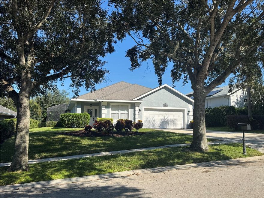 Don’t miss this rare opportunity to rent a completely updated like new pool home in the sought after community of Palisades, Clermont. Pool and  lawn care included in the rent! This 4 bed 2.5 bath home has recently been repainted inside and out, has a  brand new AC, water heater and a new roof being put on soon. When you enter through the front door, it’s like walking into a brand new home! Formal living/dining room style then through to the spacious kitchen /family room combo.  French doors lead out to the screened lanai and pool. Split bedroom plan for your convenience.  Primary bedroom also has French doors leading out to the pool. Primary bathroom has a large Jacuzzi tub, separate shower and two sinks . Second bath has a tub/shower combo . Kitchen boasts extra tall wood cabinets, stainless steel appliances, including  refrigerator, electric ceramic top stove, dishwasher, and microwave.  Large island.  Brand new Samsung  washer and dryer in the laundry room . Windows have blinds and all the bedrooms and family room have fans. Ceramic tile throughout apart from the bedrooms which have carpet.  No need to worry about the pool and lawn as these services are included! Basic cable is also provided by the HOA. Convenient location with easy access to the Turnpike and close to all amenities, restaurants and  downtown Clermont.  The community enjoys a clubhouse, tennis courts, playground, pickleball courts and a community pool.
please note some of the updates are not completed but will be in teh next couple of weeks.