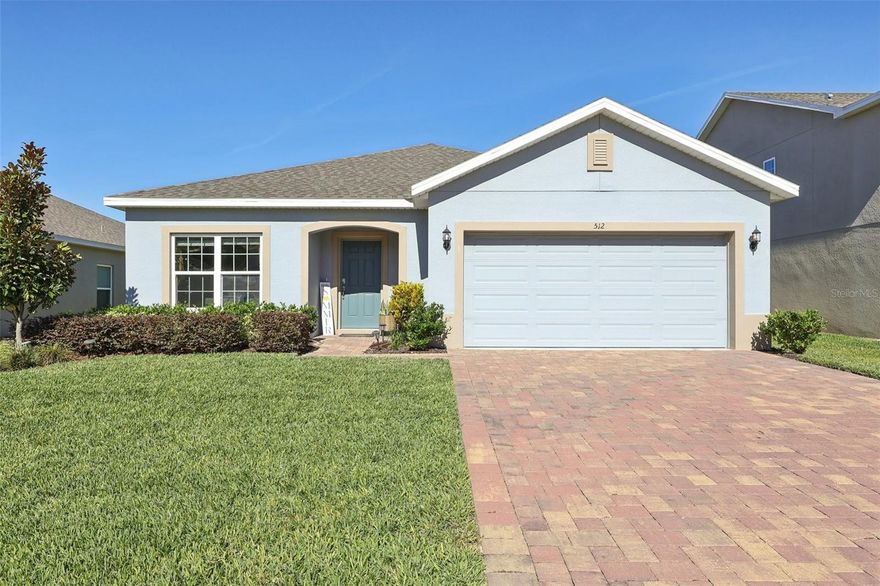 Welcome home to Lake Lincoln, a charming community of just 121 homesites in the heart of Eustis, Florida. Ideally located minutes from SR 429, this peaceful enclave offers the perfect blend of rural tranquility and big-city convenience—only 7 minutes to downtown Eustis and 12 minutes to the historic charm of Mount Dora, with its lakeside dining, art festivals, and boutique shops.

This spacious 4-bedroom, 3-bath home features a thoughtfully designed open floor plan with a huge great room that flows effortlessly onto the covered lanai, creating the perfect setup for indoor/outdoor entertaining. The impressive 9' x 5' granite island serves as the central gathering space—ideal for family meals, hosting friends, or setting up a buffet for large gatherings. High ceilings, 42" cabinetry, a walk-in pantry, and a large stainless-steel French door refrigerator elevate the kitchen’s functionality and style.

The primary suite offers a relaxing retreat with a tall double-sink granite vanity and a frameless glass shower enclosure, while the home’s freshly updated neutral interior paint provides a clean, modern feel throughout.

Living in Lake County means enjoying the beauty of the region’s 1,000+ lakes, perfect for boating, kayaking, paddle boarding, and fishing. Outdoor lovers will appreciate the abundance of nearby parks, hiking and biking trails, plus access to popular golf courses including Black Bear Golf Club, Deer Island Country Club, and The Country Club of Mount Dora.

Within Lake Lincoln itself, residents enjoy scenic walking trails, a dog park, and a playground—a peaceful, family-friendly environment designed to enjoy the Florida lifestyle year-round.