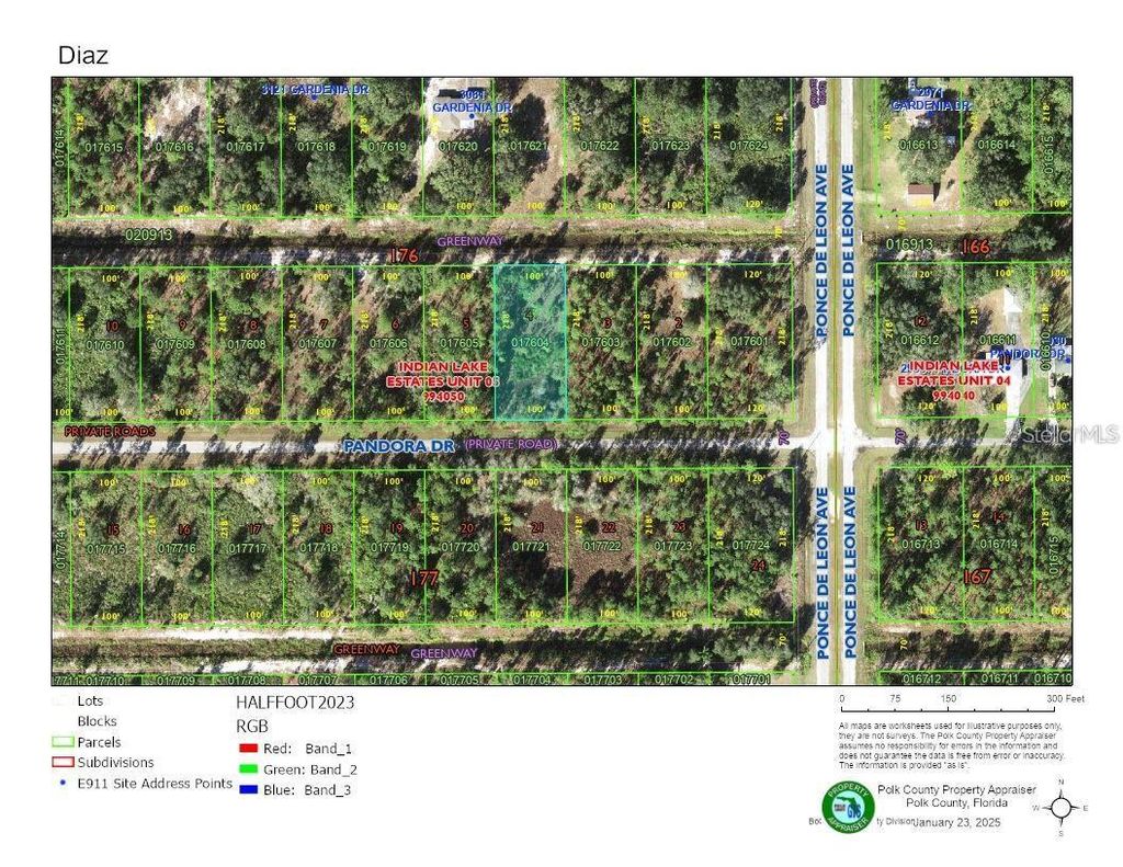 Photo of 408 Pandora Drive, Indian Lake Estates, FL 33855 (MLS # P4937720)