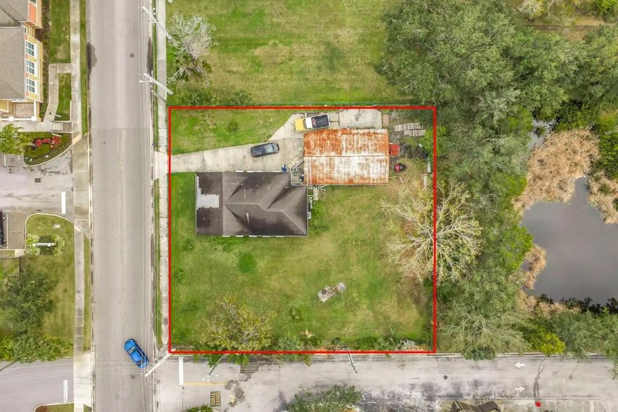 ATTENTION INVESTORS! GREAT OPPORTUNITY!!! Lots 6, 7 and 1/2 of 5,  .36 acres, approx. 125x135,  Property is being sold AS IS/ CASH  for land value only.  Located within the T4-B Transect District under the City of Tarpon Springs Special Area Plan, which allows for a variety of urban residential and limited neighborhood-scale commercial uses consistent with city zoning and design standards (buyer to verify all intended use and density). Although was told by the city that the density is 6 DWELLING UNITS! There is already a luxury townhome community right across the street from this location. Potential development in this district MAY include single-family homes, townhomes, multifamily residential, live/work units, and select mixed-use or neighborhood commercial uses, subject to city approval and Special Area Plan guidelines. The property is centrally located  very close to Pinellas trail, local breweries, just minutes from Downtown Tarpon Springs, the Historic Sponge Docks, Spring Bayou, local marinas, restaurants, shops, and waterfront parks. Easy access to US-19 provides convenient connectivity throughout Pinellas County. An excellent opportunity for builders or investors seeking a WELL LOCATED redevelopment site in a desirable and EVOLVING area of Tarpon Springs. Buyer to do their due diligence on the land use. CASH ONLY/ AS IS- Property is currently occupied by relative. We appreciate that you do not disturb. Call for Appt.