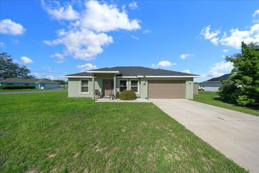 Beautiful 3 bedroom, 2 bathroom, 2 car garage home built in 2019 on a fantastic corner lot with a privacy fenced backyard! Very welcoming home, bright and open living room, neutral colors, granite tops throughout, open floor plan, split bedroom plan with LVP throughout the home. Primary bedroom has large walk in closet. Schedule you showing today!