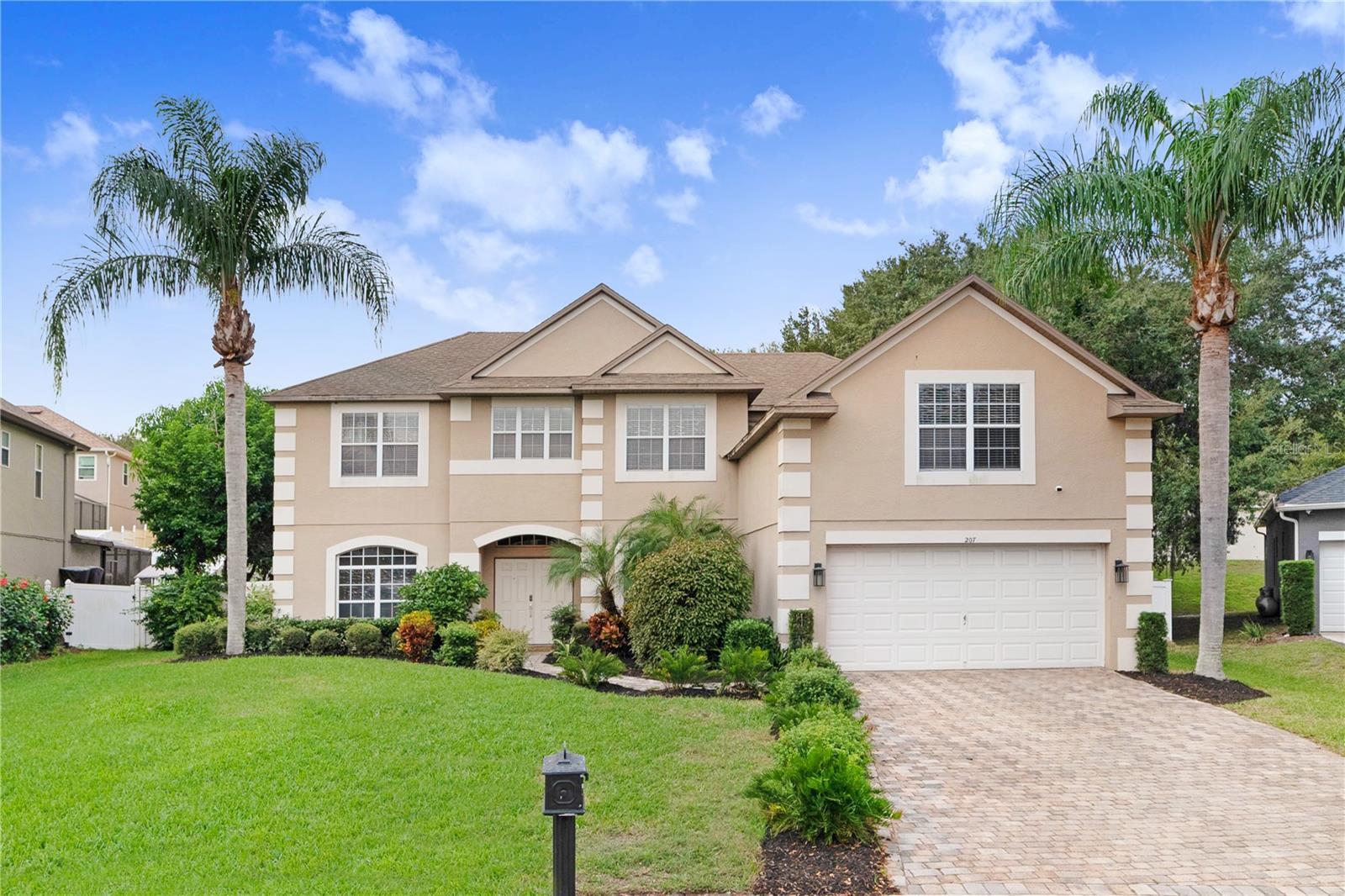 *****ACT FAST! HOMES OF THIS SIZE AND STYLE WITH A PRIVATE POOL RARELY STAY ON THE MARKET—SCHEDULE YOUR SHOWING TODAY BEFORE IT’S GONE!*****
This stunning 5-bedroom, 4-bathroom home offers the perfect blend of comfort, style, and function. Set on a generous fenced-in lot with a private pool, this property is designed for both entertaining and everyday living. Inside, the amazing layout includes a formal living room, formal dining room, and an inviting eat-in kitchen with newer appliances and updated finishes. You’ll also enjoy two spacious living areas and a dedicated movie theatre room, creating plenty of space for entertaining or relaxing. The primary suite is conveniently located on the first floor, offering privacy and ease of access. An updated pool bath adds convenience when enjoying the outdoors. Recent upgrades bring peace of mind, including a new downstairs AC (2022), new flooring throughout (2022), new hot water heater (2022), Septic tank pumped within the last 6-8 months and newer interior paint (2022). The large fenced backyard is ideal for pets, play, or weekend barbecues—complete with a sparkling pool that makes Florida living truly special. With five bedrooms, four full bathrooms, and thoughtful updates throughout, this home offers space, style, and comfort all in one. Don’t miss your chance to make 207 Largovista Drive your own. Schedule your private showing today!