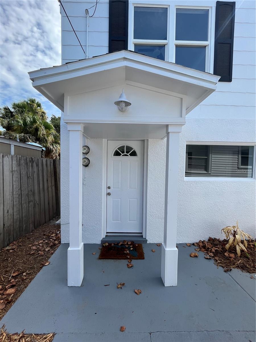 One bedroom apartment with second room that can be used as an office or bedroom. Ground floor. Perfect for a single occupant. No pets. One assigned parking spot. Single vehicle parking only. Please drive by then call real estate professional for application and showing instructions. Available June 1, 2025. 12 month lease. Water is included in the rent. Tenant screening required. No laundry facilities available.