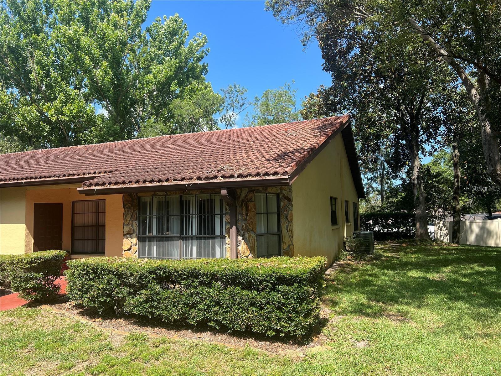 Welcome to this 1 floor unit featuring 2 bedrooms and 2 full baths, with inside laundry and bonus air-conditioned room! Parking is under a carport and ample visitor parking is available. This is an end unit and access to outdoor space with clubhouse amenities! Schedule your showing today!