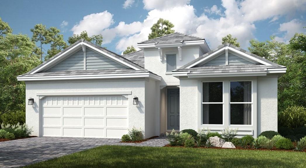 Under Construction. New Construction – August Completion! Built by Taylor Morrison, America’s Most Trusted Homebuilder. Experience resort-style living in the gated community of Esplanade at Artisan Lakes! Whether you’re looking for active recreation or a place to unwind, you’ll find it here. Take a refreshing dip or lounge by the resort-style pool, enjoy a friendly game of pickleball, tennis, or bocce ball, or join a workout at the fitness center. Stroll along scenic walking trails, gather around the firepit, and take in the peaceful lake views. There’s even a café and a dog park for your furry friend! Esplanade at Artisan Lakes is designed to elevate everyday living—come explore this vibrant community today! Welcome to the Azzurro at 11507 Viani Terrace in Esplanade at Artisan Lakes! From the foyer, two secondary bedrooms and a full bath lead the way toward the heart of the home—a bright and open great room. Overlooking this space, the designer kitchen and dining area invite both effortless entertaining and everyday connection. Just beyond, a covered lanai extends your living space outdoors. Tucked at the back of the home, the primary suite offers a private retreat with a dual-sink vanity, a generous walk-in shower, and an oversized walk-in closet. Whether hosting or unwinding, the Azzurro is designed to fit your lifestyle beautifully. Additional Highlights Include: Gourmet kitchen, additional bedroom, pocket sliding glass door from great room to lanai, 4' garage extension, covered outdoor living with extended lanai, outdoor kitchen rough in. Photos are for representative purposes only. MLS#TB8413937