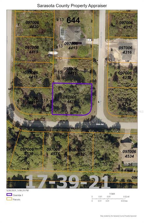 Under contract-accepting backup offers. A wonderful opportunity to purchase a corner lot for your new home in developed area of North Port. Close to schools, convenient to US 41 shopping and not far from Gulf beaches. Electric nearby.