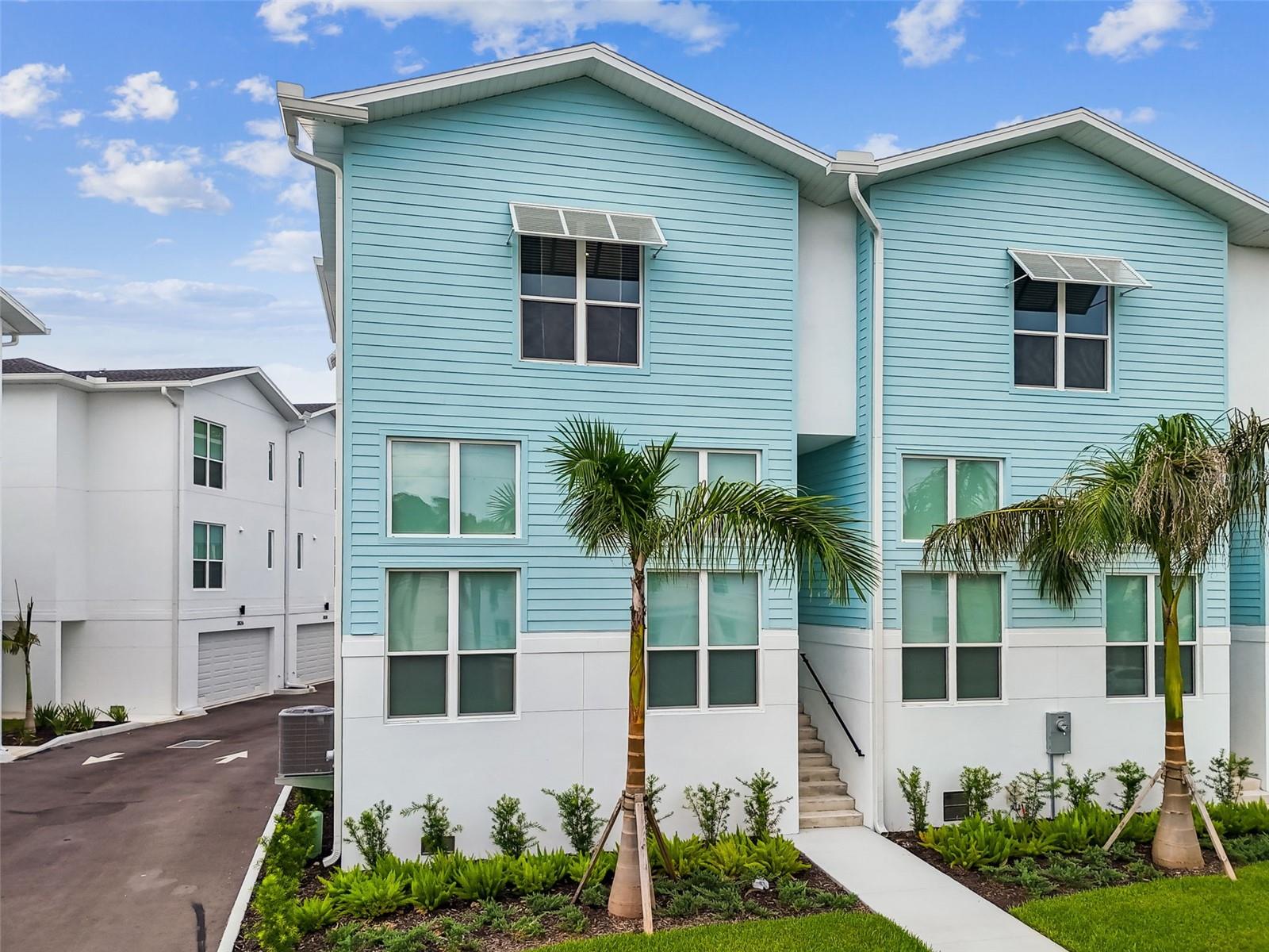 ** MOVE IN SPECIAL - HALF OFF 1ST MONTH'S RENT** Introducing Coquina Cabanas! Discover an unparalleled opportunity to lease a slice of paradise with this exclusive collection of upscale townhomes poised to redefine coastal luxury living. This 3 bedroom - 2.5 bath townhome is a testament to meticulous design and superior craftsmanship. Featuring expansive, open-concept floor plans that seamlessly blend living, dining, and kitchen spaces. The gourmet kitchen is a chef's delight, equipped with top-of-the-line stainless steel appliances, quartz countertops, and sleek modern cabinetry. Elegant coastal charm meets contemporary style with high-end finishes, designer fixtures, and an abundance of natural light streaming through expansive windows. Every detail has been thoughtfully curated to enhance both function and beauty. The luxurious Owner's Suite is complete with a spa-like ensuite bathroom and ample walk-in closet space. Embrace a lifestyle of tranquility and refinement, just moments away from the vibrant heart of downtown St. Petersburg. Experience the best of both worlds with easy access to eclectic art galleries, world-class museums, boutique shopping, and renowned dining experiences. Other features include attached 2 car garage and curated landscaping throughout the community. The pristine sandy beaches of the Gulf of Mexico are a short drive away, promising endless leisure and recreation opportunities. St. Petersburg offers a vibrant arts scene, diverse cultural attractions, and a wealth of outdoor activities. Come take advantage of this coastal sanctuary - With the perfect fusion of luxury, comfort, and location, Coquina Cabanas offers an unrivaled lifestyle. Seize the opportunity to be part of this exclusive community and live the coastal dream. Call today to schedule your showing!