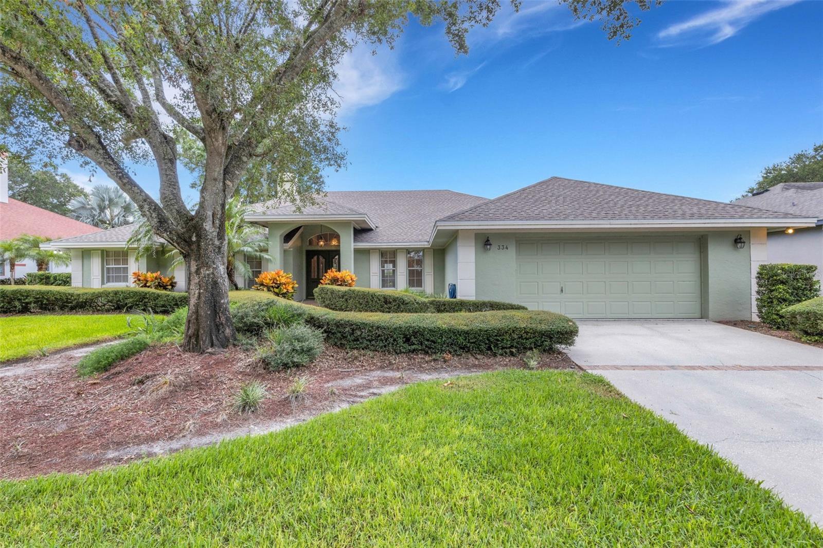 Gated in Wedgewood Lake Estates – Tucked in one of North Lakeland’s most sought-after communities on scenic Lake Gibson, this 4-bedroom, 2.5-bath Florida Contemporary offers the perfect foundation for creating your own dream home.
The spacious great room welcomes you with high ceilings, built-in shelving, a cozy wood-burning fireplace, and French doors that open to the pool and patio. A formal dining room and a flexible office/den/library provide plenty of space to entertain, work, or relax.
The heart of the home is the updated kitchen, featuring maple soft-close cabinetry, granite countertops, a large island, breakfast bar, and a sunlit breakfast room. Stainless steel appliances complete the picture, and the washer and dryer stay for added convenience. The open, split-bedroom layout ensures privacy, with generously sized secondary bedrooms and a pool bath for easy outdoor access
The primary suite is a true retreat with tray ceilings, French doors to the lanai, and a spa-style bath featuring a garden tub, glass-enclosed shower, double vanities with makeup desk, and a huge walk-in closet. Outdoors, you’ll find an entertainment-sized lanai, sparkling pool and spa with paver deck, and a fully equipped outdoor kitchen—ready for warm-weather gatherings. The oversized garage, irrigation system, and hurricane-rated garage door add peace of mind. Well cared for with major updates already complete—new roof (2022), new A/C and ductwork (2021), paver pool deck (2022), super gutter (2024), newer water heaters, new carpet in the primary and office, and more—this home is move-in ready while offering plenty of opportunity to refresh finishes and make it truly your own. All this in a prime location close to shopping, dining, schools, parks, and with easy access to I-4 and the Polk Parkway. Bring your vision—and unlock the full potential of this North Lakeland gem.