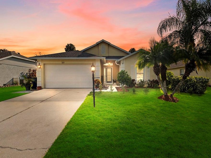 One or more photo(s) has been virtually staged. This is the one! This 3 bedroom, two bath pool has been loved and well-cared for by its owners! So many features in this move-in-ready beauty, including: a brand new roof in 2023, newer hurricane impact windows, brand new 150 AMP electrical panel, spacious closets, AND low HOA fees! And…let’s talk about that sparkling pool that has been highly maintained including: completely resurfaced in September 2021 with Aquaguard 5000 gel coating, upgraded pool pump with a new saltwater chlorine generator and Wi-Fi pump controller, an upgraded LED main pool light, and a new Pentair WhisperPro main pump with new main valves. To top it all off, the pool has dusk-to-dawn sensor lighting for that tropical, Florida ambiance with a gorgeous view of the Florida sunset. Enjoy natures bounty from the screened lanai, the caged pool deck or immersed in the refreshing pool. 

But wait, there’s more! 
Step inside and you’re greeted by an abundance of natural light with a cathedral ceiling and a sense of that “home” feeling. You’ll continue finding little treasures throughout, including the spacious walk-in, master closet with custom shelving, new ceiling fans in most rooms, a reverse osmosis system and a faucet glass rinser, deep reach-in closets, as well as hurricane shutters for the front door and back door to the lanai (the garage door is wind impact!). The mature landscaping includes a mango and guava tree and thujas among other tropical foliage to complete the ambiance of this well-maintained home. This home also features modern conveniences including the LG high-tech washer and dryer, making laundry day a breeze and the B-hyve irrigation controller which supports Bluetooth and Wi-Fi technology, ensuring that the landscaping is always well-maintained. Plus, the A/C thermostat is Wi-Fi-enabled, allowing you to control the temperature from anywhere in the world using your phone!

Live directly in the heart of the Sarasota/Bradenton community, close to the beaches, shopping, restaurants, schools and hospitals. This home is truly a dream come true and it won’t last. Schedule your showing today!