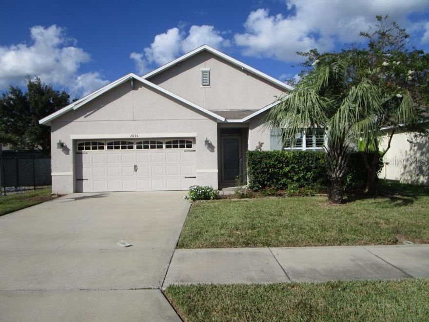 Nice 4 Bedroom 2 Bathroom w/2 Car Garage w/Lake Views Located in the Quiet Sabal Lakes Community. Home has an open floorplan with tile and carpet throughout. Kitchen has an island w/sink and plenty of countertop and cabinet space and features a dishwasher and microwaves. Primary bedroom suite has a walk-in closet, private bathroom with dual sinks and shower. Home also features blinds, ceiling fans, an interior laundry room, upgraded light fixtures and 3 additional bedrooms. Exterior patio area presents like an outdoor oasis with pavers throughout the extended patio which makes perfect for cookouts or entertaining family and friends while watching the sunset across the lake. Location is exceptional just minutes from everything including the beaches, restaurants, shopping, schools, major streets and expressways. Please call to schedule a showing today!