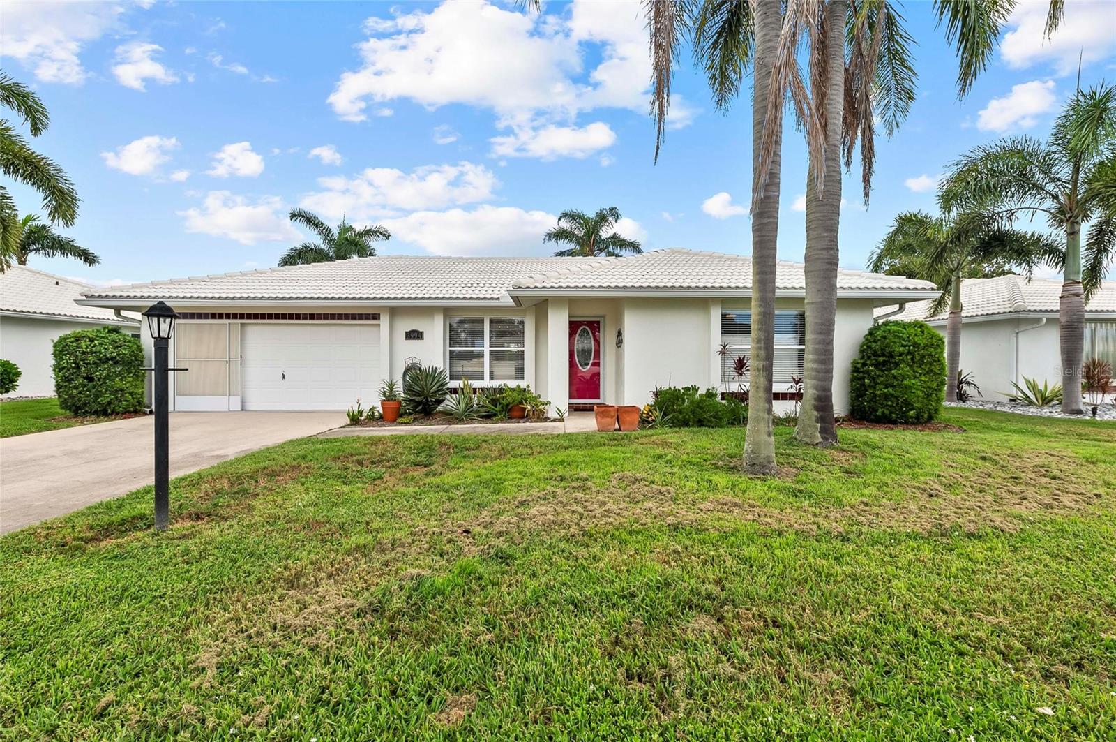 LOW HOA, ACTIVE ADULT COMMUNITY! Welcome to this beautifully updated home in the highly desirable River Isles 55+ golf community in Bradenton! Step inside to an open and inviting floor plan showcasing a spacious kitchen with a large island, ideal for entertaining, plus a cozy eat-in dining space. The kitchen and bathrooms have been tastefully updated with modern finishes, while the owner’s suite offers a spa-like retreat complete with a luxurious soaking tub. With 2 guest bedrooms and shared bath, there is privacy and space for visitors in your Florida getaway!
Relax and unwind on the extended lanai, providing extra living space to enjoy Florida’s sunshine year-round. 2 car garage and added storage space create usable space without wasting indoor living space. Living in River Isles means access to an array of amenities, including a 9-hole golf course, heated community pool, clubhouse, fitness center, and shuffleboard courts—all just minutes from shopping, dining, and the world-famous Gulf beaches.
This home offers the perfect blend of comfort, convenience, and the vibrant lifestyle you’ve been searching for! Roof 2020, A/C 2015!