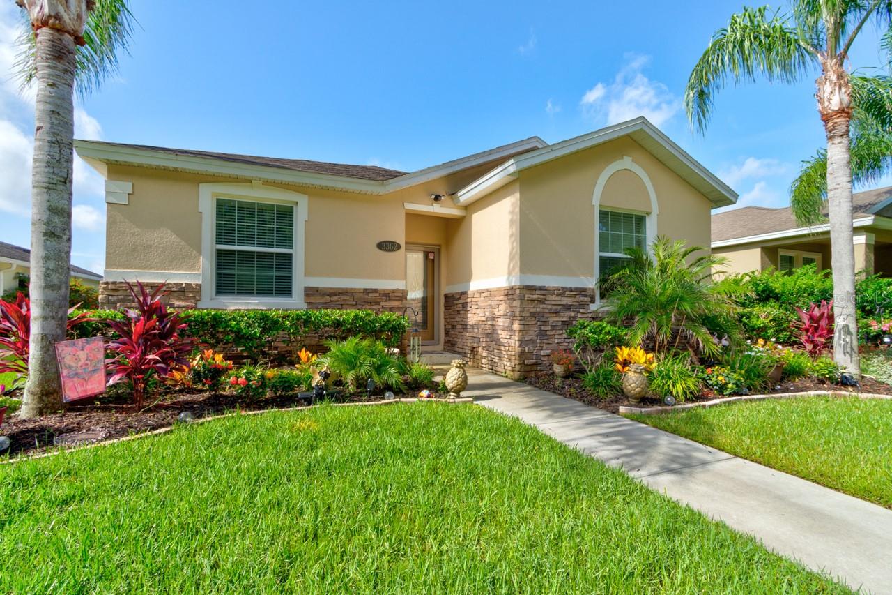 Welcome to this well-maintained 3 BR, 2 BA home in the highly desirable community of Venetian Bay in New Smyrna Beach.
Inside, you’ll find an open floor plan with high ceilings, large windows, and a sliding glass door that fills the home with natural light. Vinyl plank flooring extends through the main living areas, while cozy carpet adds warmth to the bedrooms. The spacious living and dining area flows into a well-equipped kitchen featuring hardwood raised-panel cabinetry, granite countertops, and stainless steel appliances.
Recent updates include a new HVAC system (2024), fresh interior paint, recessed lighting in the kitchen and hallway, new ceiling fans, a front storm door, and upgraded flooring.
A rear-entry 2-car garage preserves the home’s clean curb appeal, while the fenced backyard, screened-in porch, updated landscaping, sprinkler system, and garage storage racks offer both comfort and practicality. Built with solid concrete block construction, this 1,476 sq ft home sits directly across from a peaceful wooded common area.
Located just minutes from the Venetian Bay Town Center, you’ll enjoy easy access to shopping, dining, a spa, golf course, and more.
Don’t miss your chance to own a beautiful home in one of New Smyrna Beach’s most sought-after communities!
All information is believed to be accurate but not guaranteed. Buyer to verify all details.