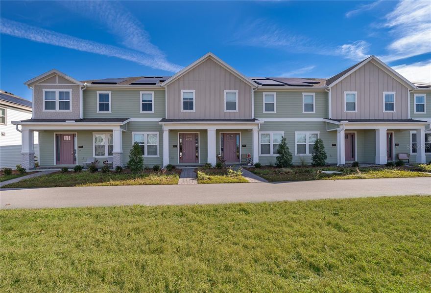 Beautiful townhome for rent featuring 3 bedrooms and 3 full bathrooms, located in the desirable Weslyn Park at Sunbridge community in St. Cloud. This spacious townhome offers an open-concept layout with high ceilings, abundant natural light, and modern finishes throughout. The kitchen includes stainless steel appliances, granite countertops, and ample cabinet space. Generously sized bedrooms, including a primary suite with walk-in closet and private en-suite bathroom. Residents enjoy resort-style amenities, walking trails, and parks. Ideally located near top-rated schools, shopping, dining, and major roadways. A great opportunity to enjoy modern living in one of St. Cloud’s most sought-after communities.