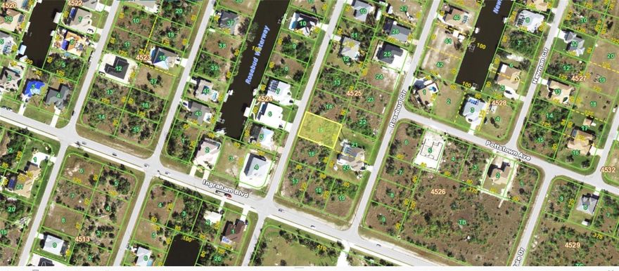 Discover this beautiful vacant lot located in the desirable waterfront community of South Gulf Cove, Florida. This spacious property offers public water and sewer access, making it easy to start building right away. Nestled in a peaceful neighborhood with well-maintained homes, you're just minutes from boating, fishing, golf, shopping, and the stunning Gulf beaches. Whether you're ready to build now or invest for the future, this lot is a fantastic opportunity.