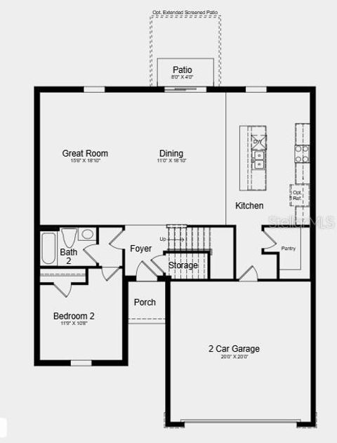 Tiny photo for 216 Streamwater Way, Groveland, FL 34736 (MLS # O6405185)